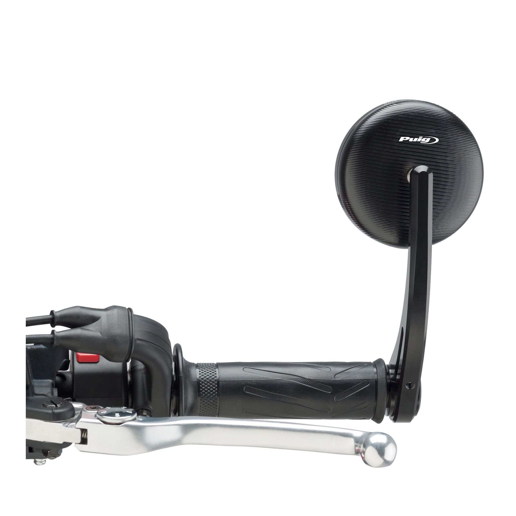 Puig Lenkerendenspiegel 9691N Aluminium schwarz inkl. Adapter