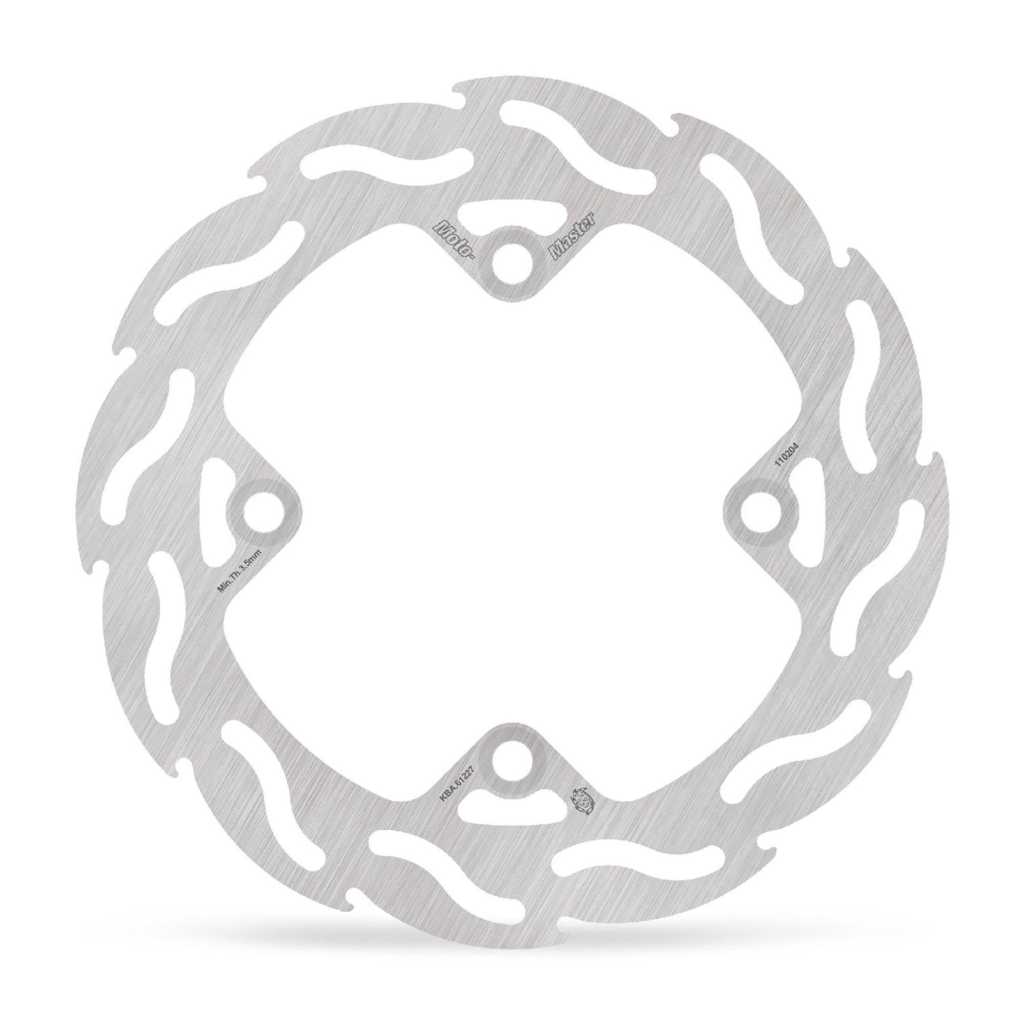 Moto-Master Bremsscheibe Flame hinten starr mit ABE