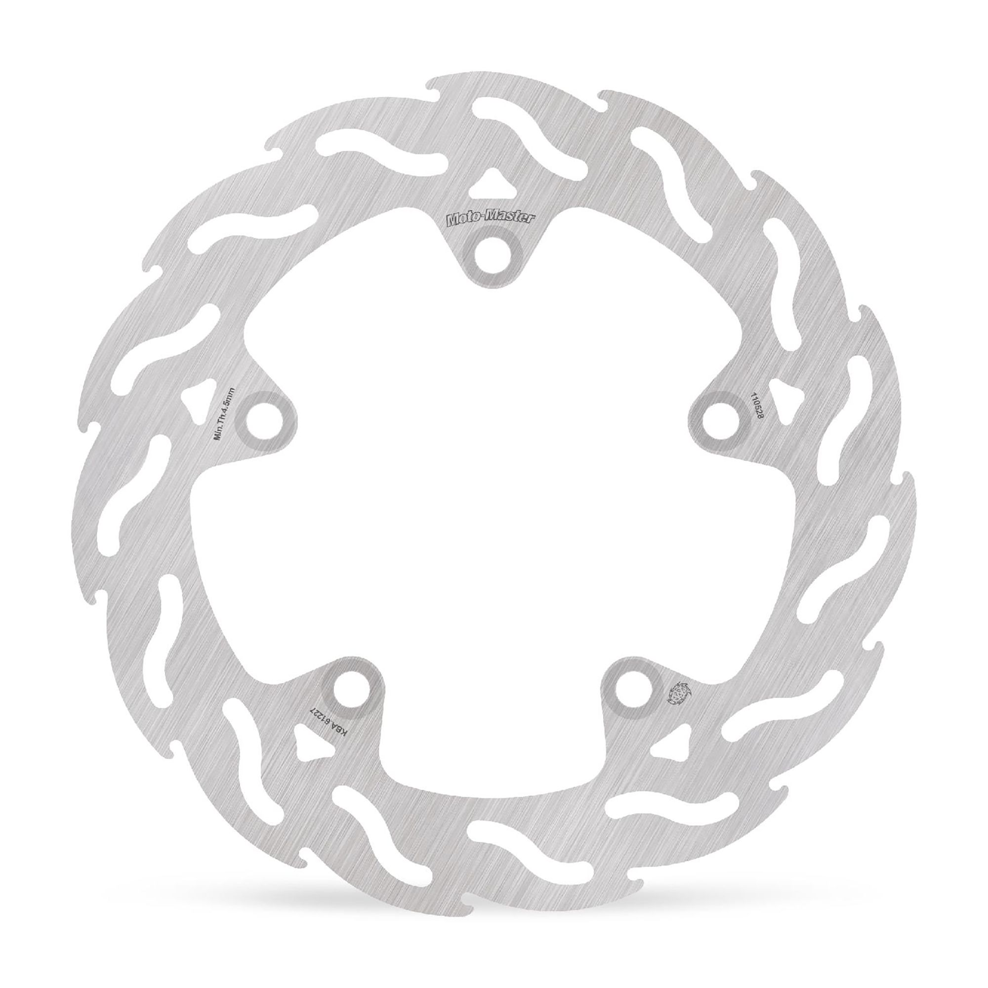 Moto-Master Bremsscheibe Flame hinten starr mit ABE