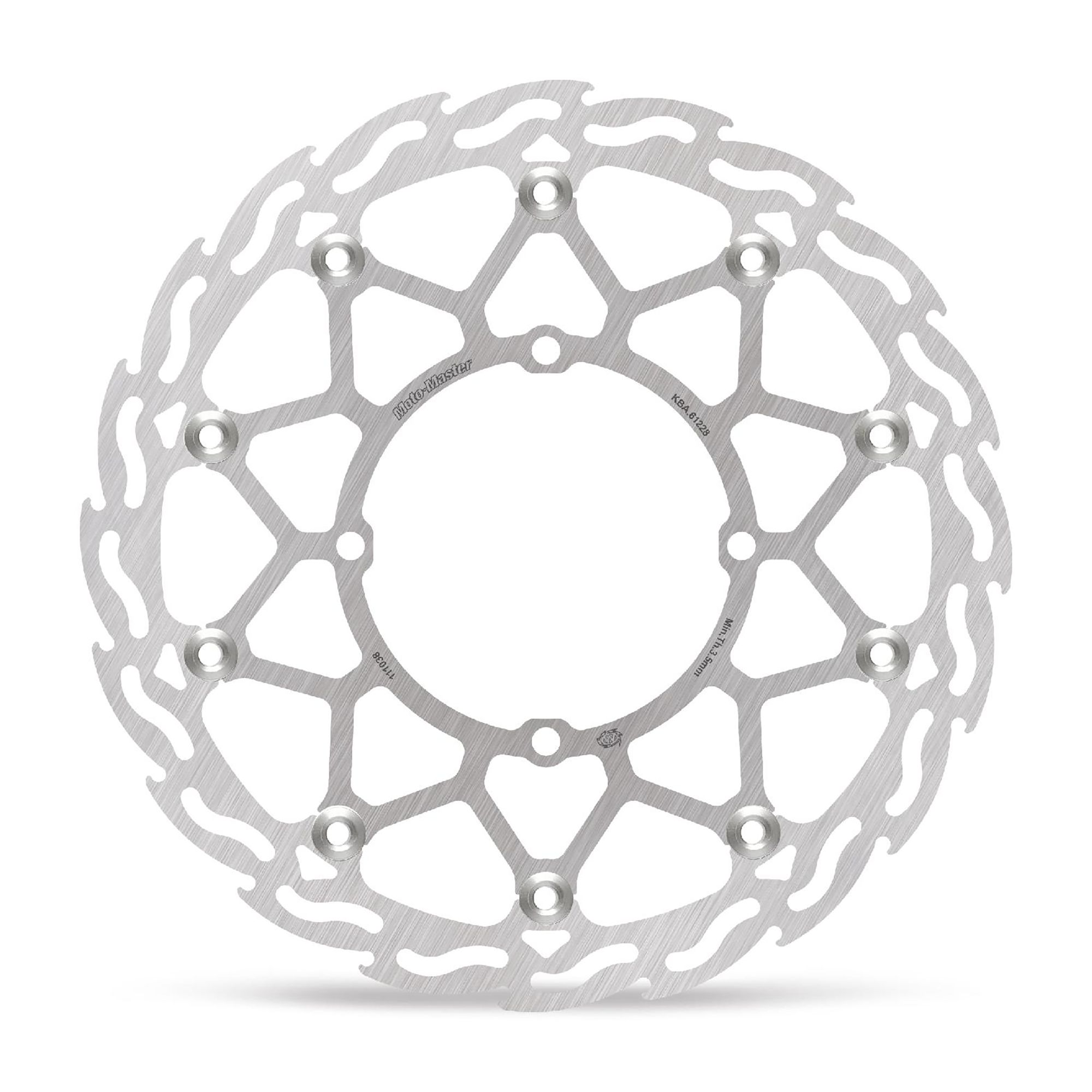 Moto-Master Bremsscheibe Flame vorn schwim. mit ABE Supermoto Street 320