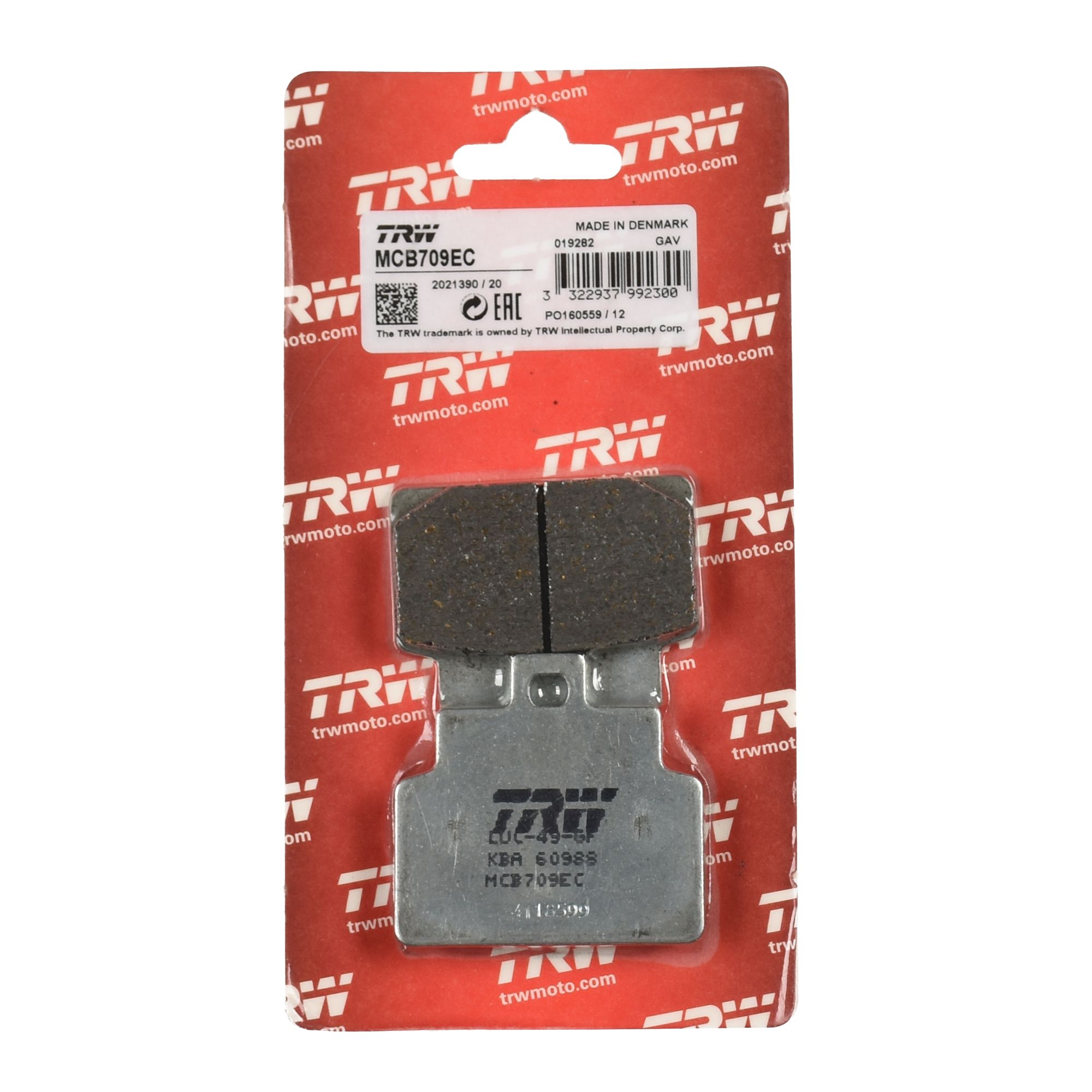 TRW Bremsbelag organisch