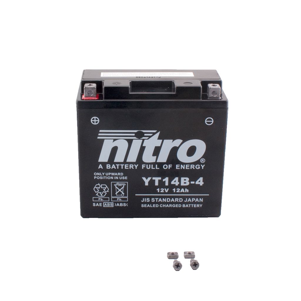 Nitro Batterie 12V 12AH YT14B-4 Gel