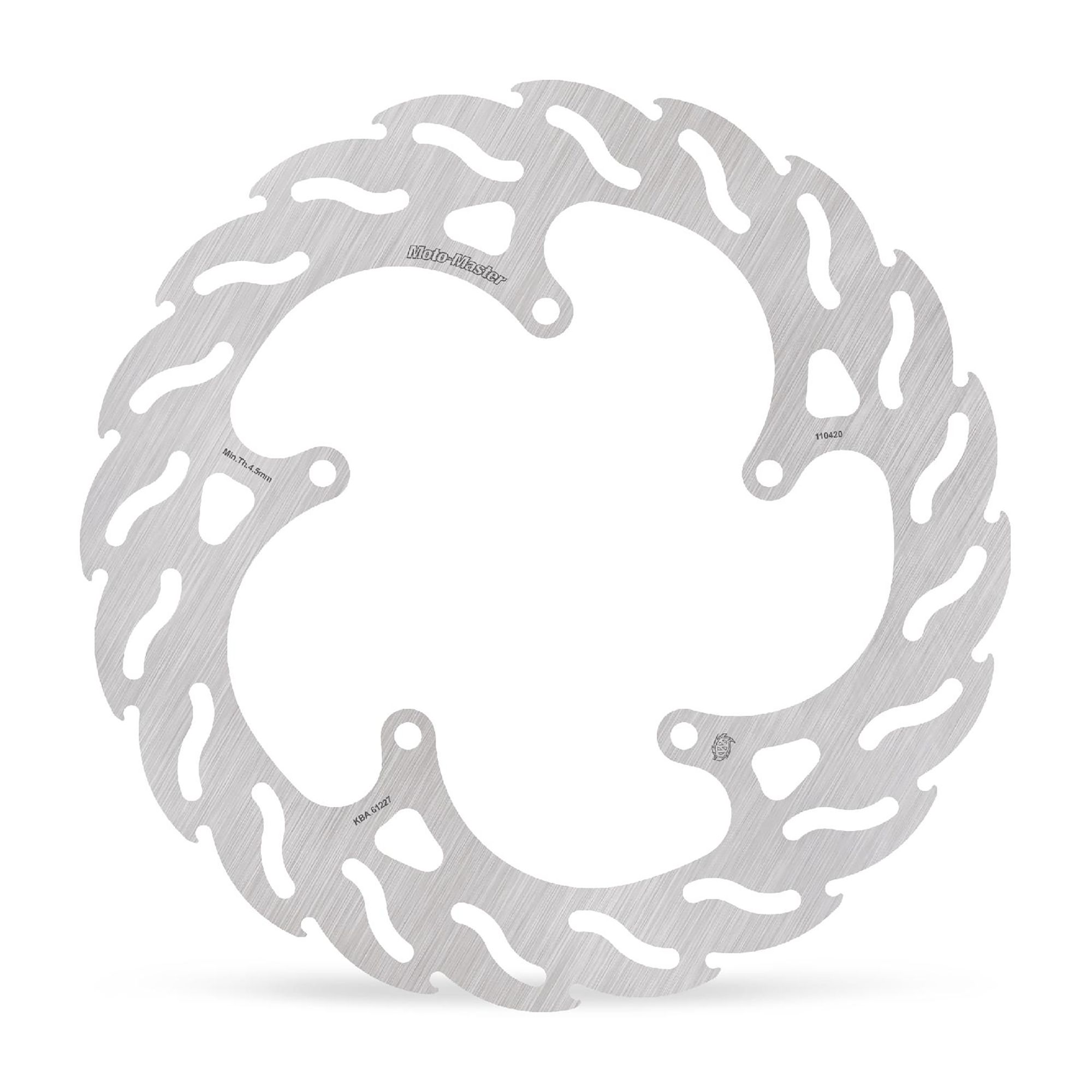 Moto-Master Bremsscheibe Flame hinten starr mit ABE