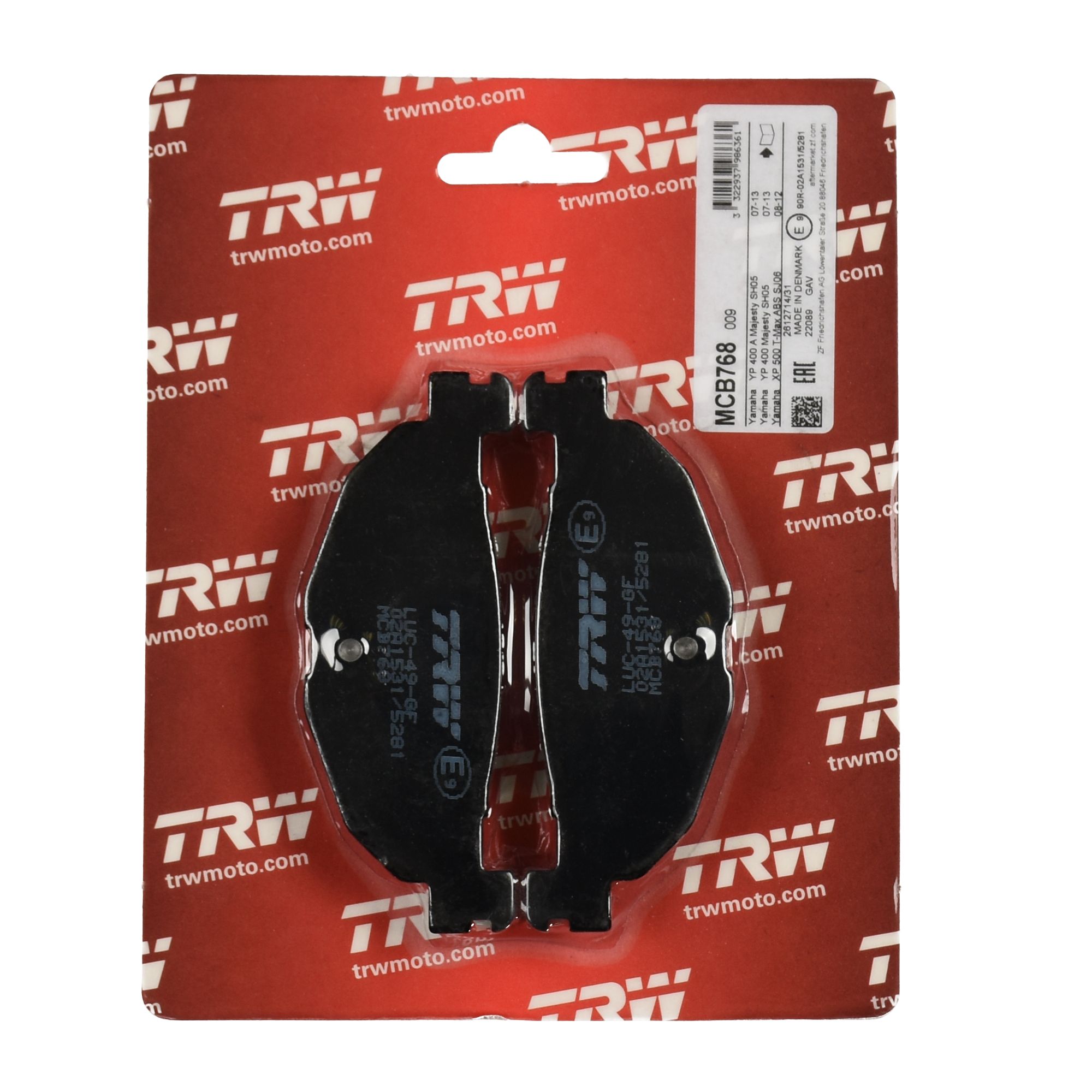 TRW Bremsbelag organisch