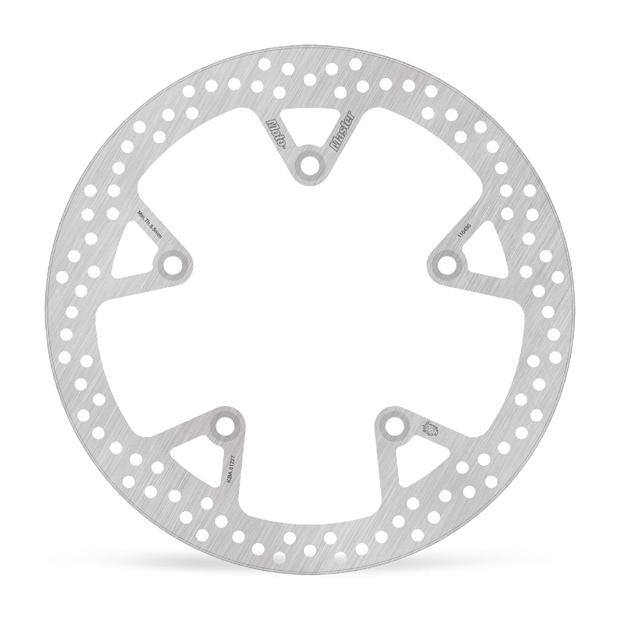 Moto-Master Bremsscheibe Halo hinten starr mit ABE