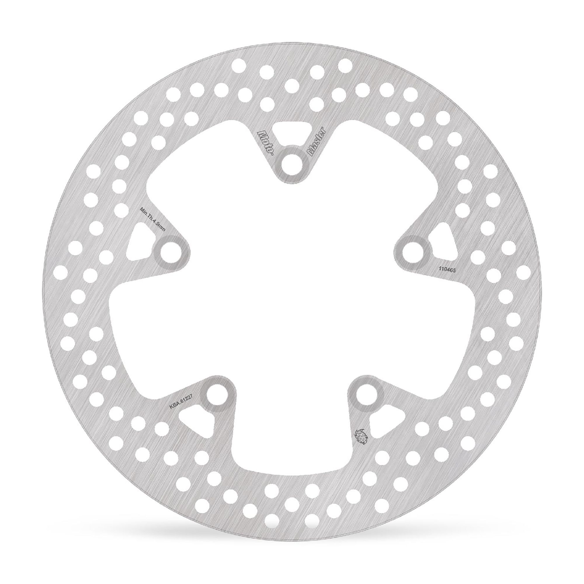 Moto-Master Bremsscheibe Halo hinten starr mit ABE