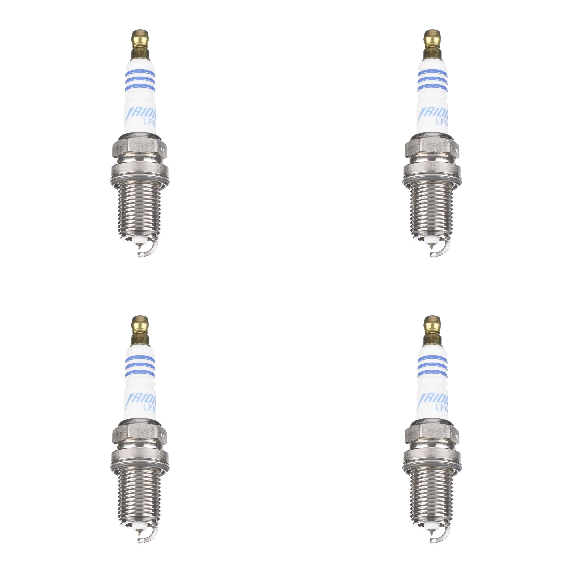 NGK Zündkerze LPG1 Iridium f. LPGCNG 1496 4er Set
