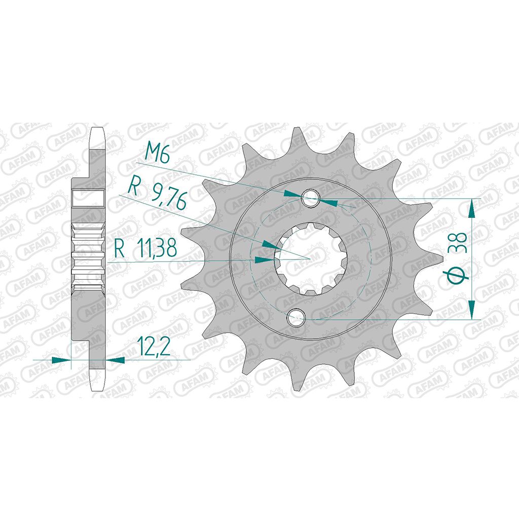 AFAM Ritzel #520 13 Zähne