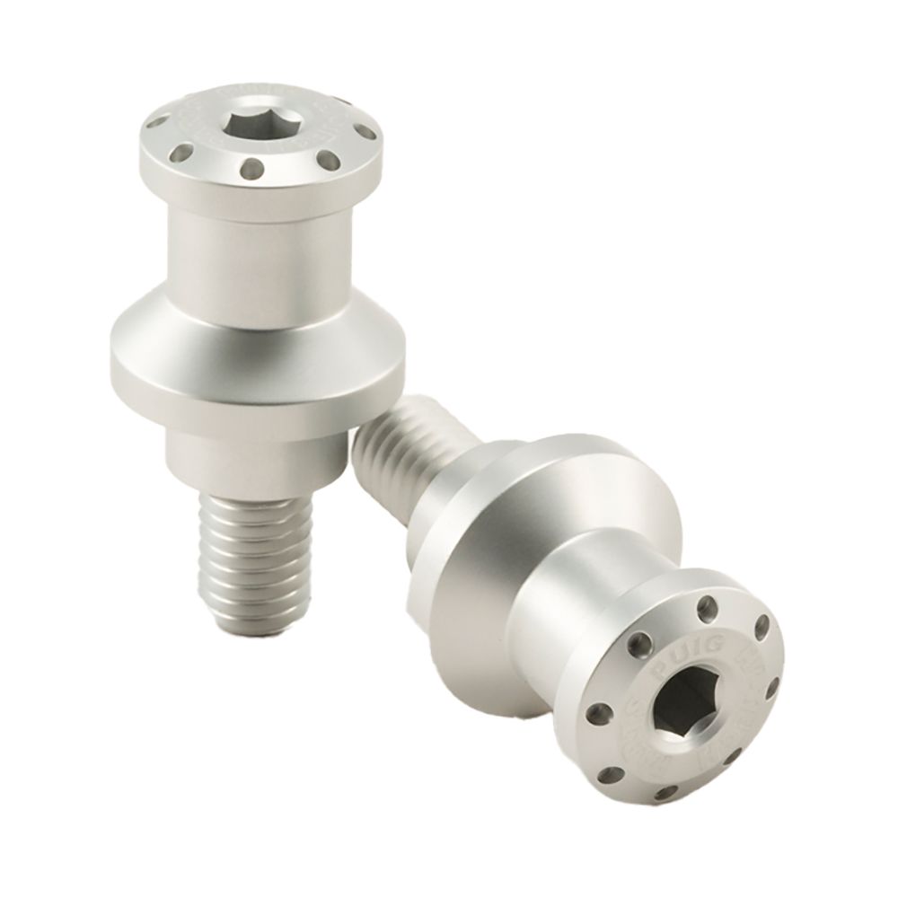 Puig Ständeraufnahme und Schwingenschutz M10x1,5 silber