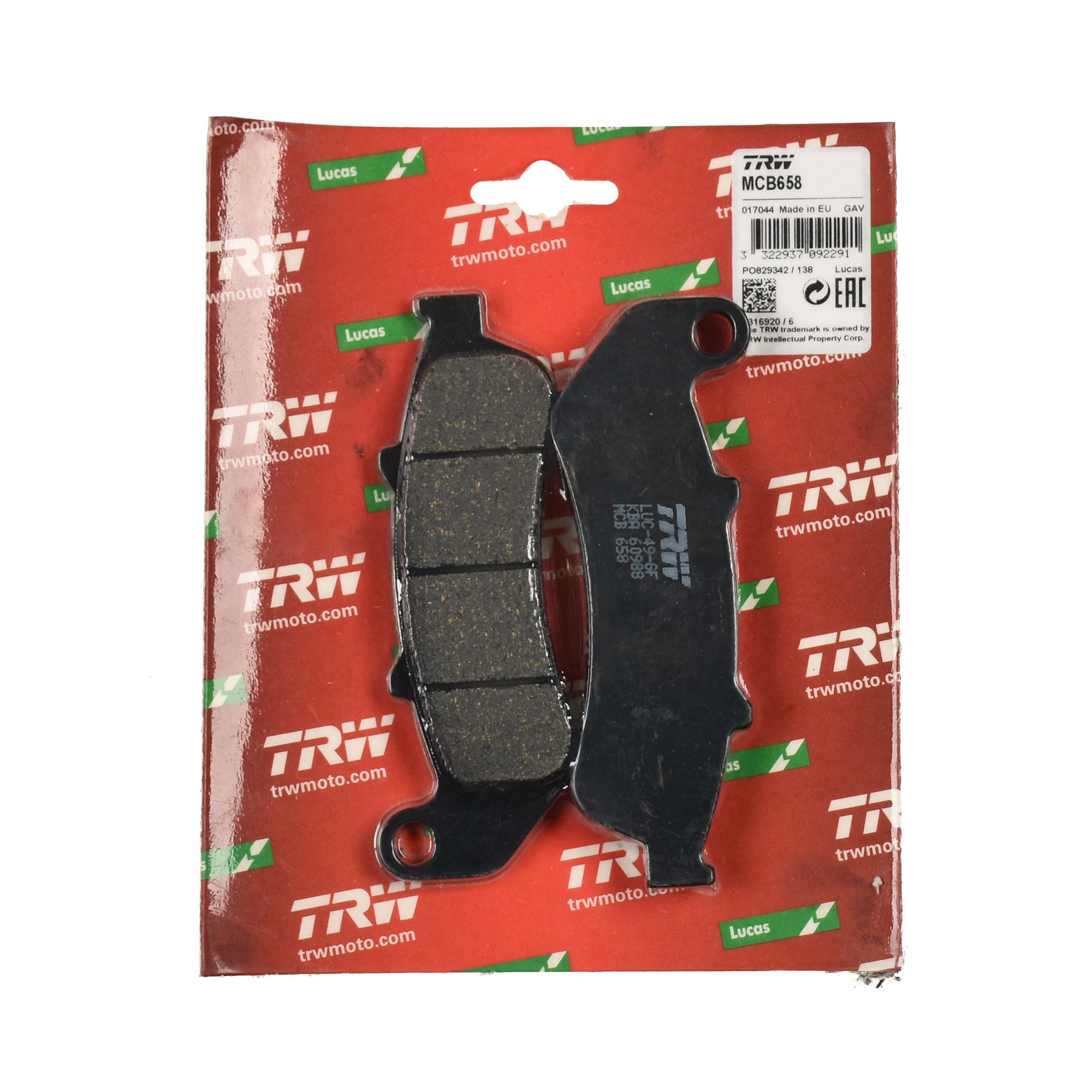 TRW Bremsbelag organisch