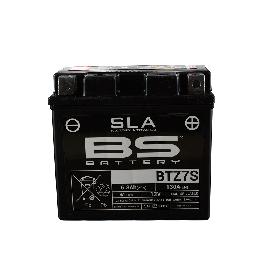 BS Batterie 12V 6AH YTZ7S- GEL -Battery