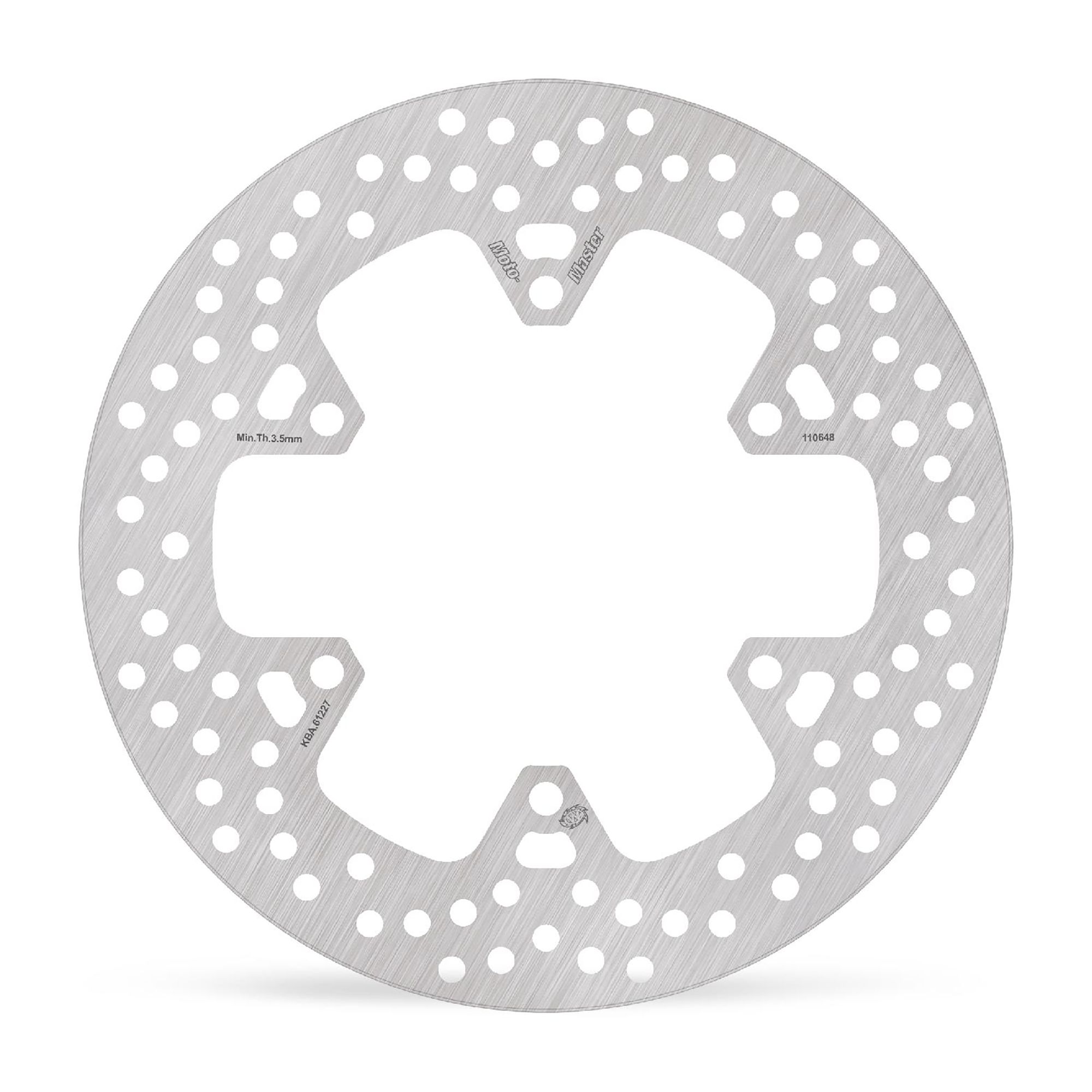 Moto-Master Bremsscheibe Halo hinten starr mit ABE