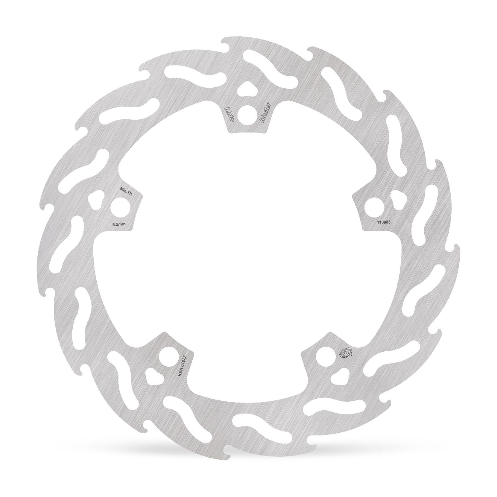 Moto-Master Bremsscheibe Flame hinten starr