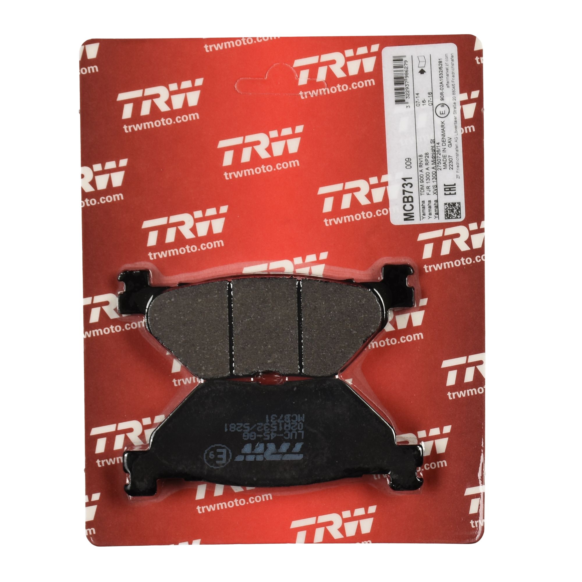 TRW Bremsbelag organisch