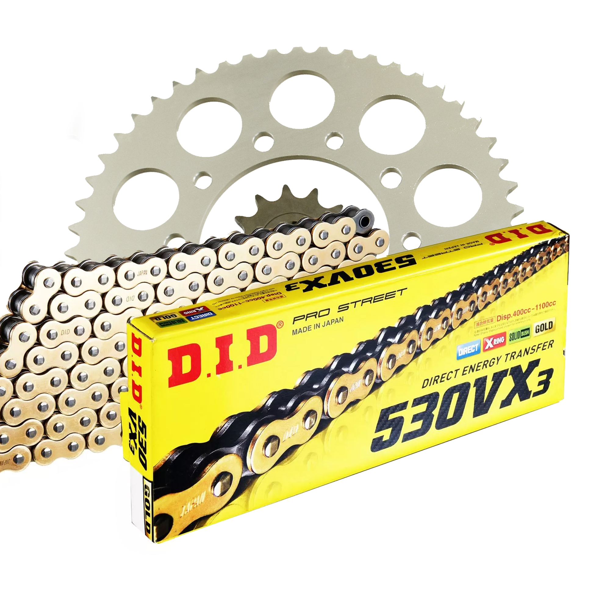 DID Kettenkit (für: Yamaha YZF-R6 S 06-07 ) 530 VX3