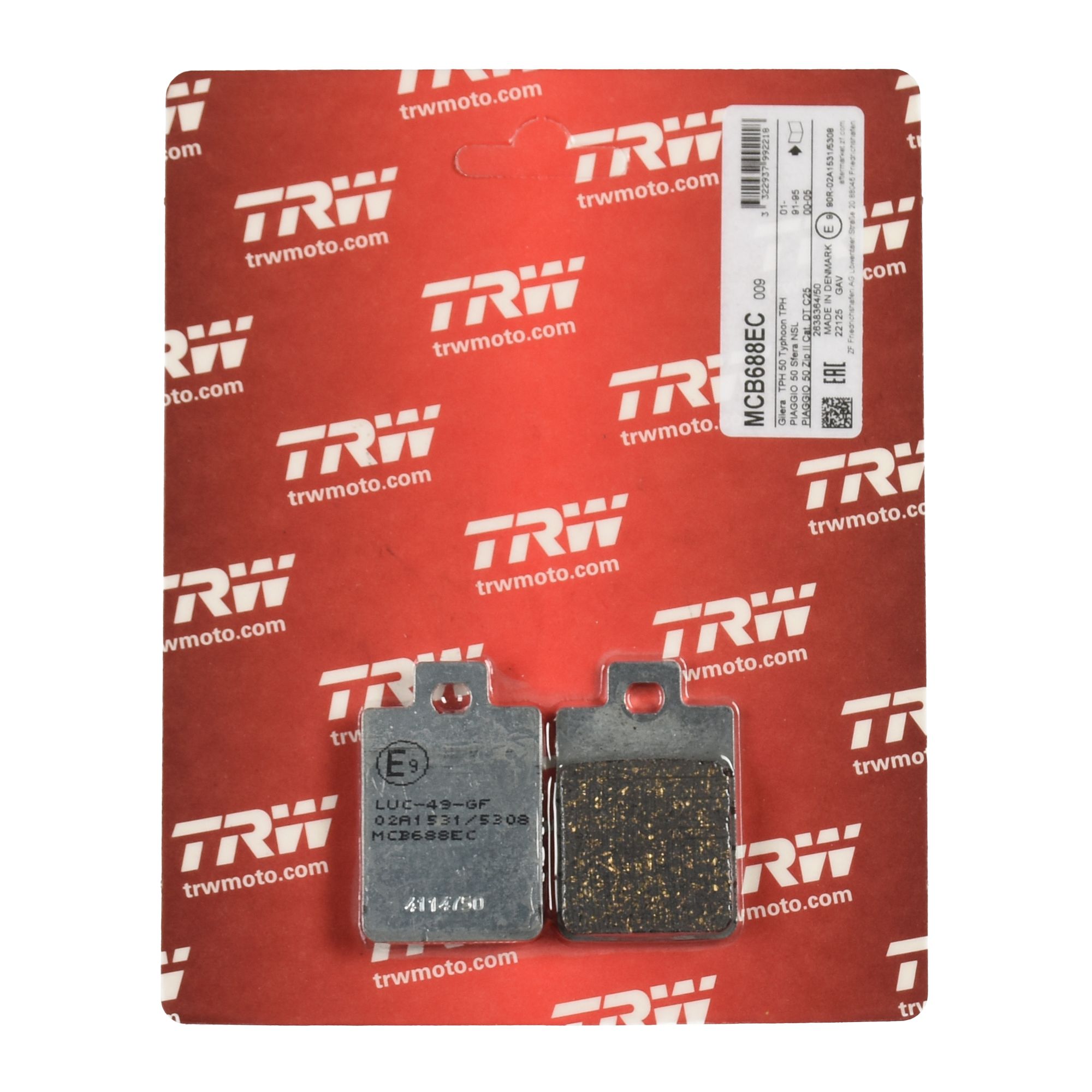 TRW Bremsbelag organisch