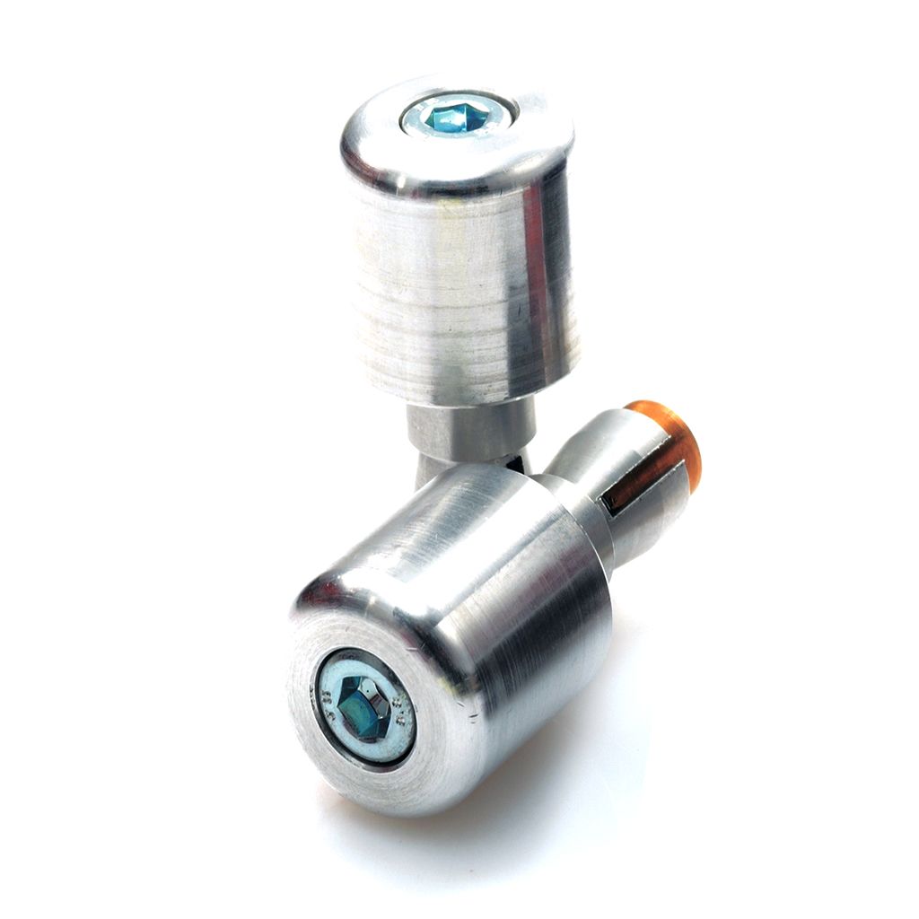 TRW Lenkerenden Mini f. Alulenker Ø 22 mm silber