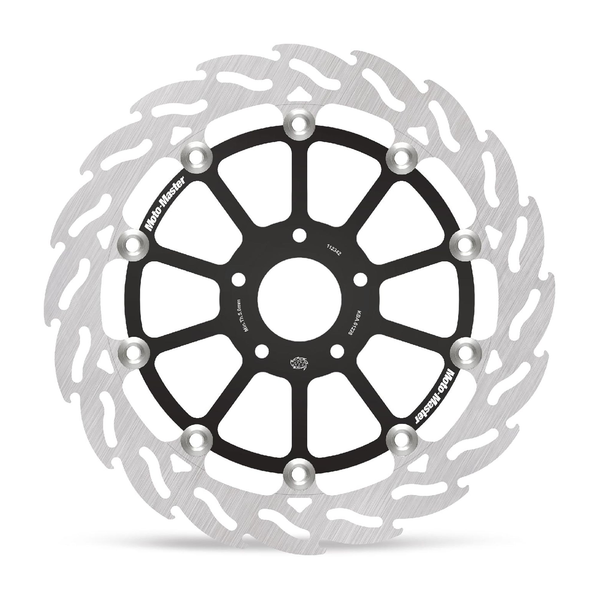 Moto-Master Bremsscheibe Racing Flame vorne rechts schwimmend 5,5mm