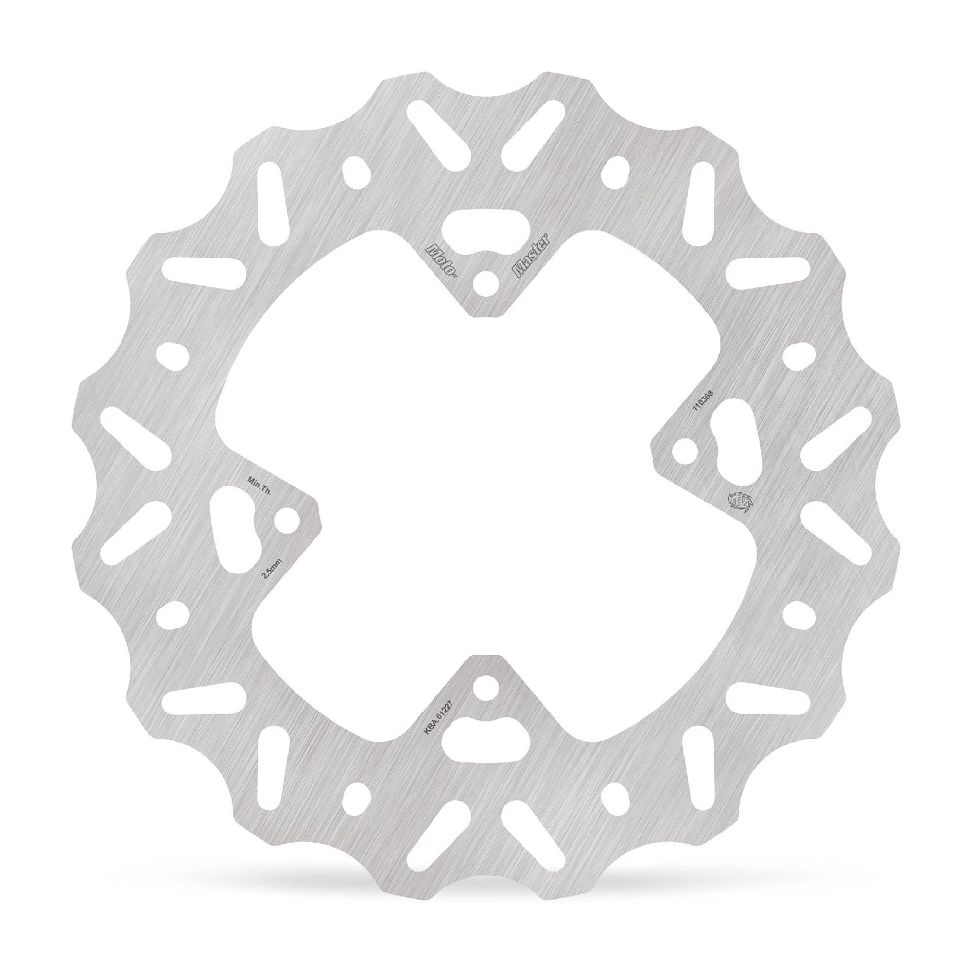 Moto-Master Bremsscheibe Nitro vorn starr mit ABE