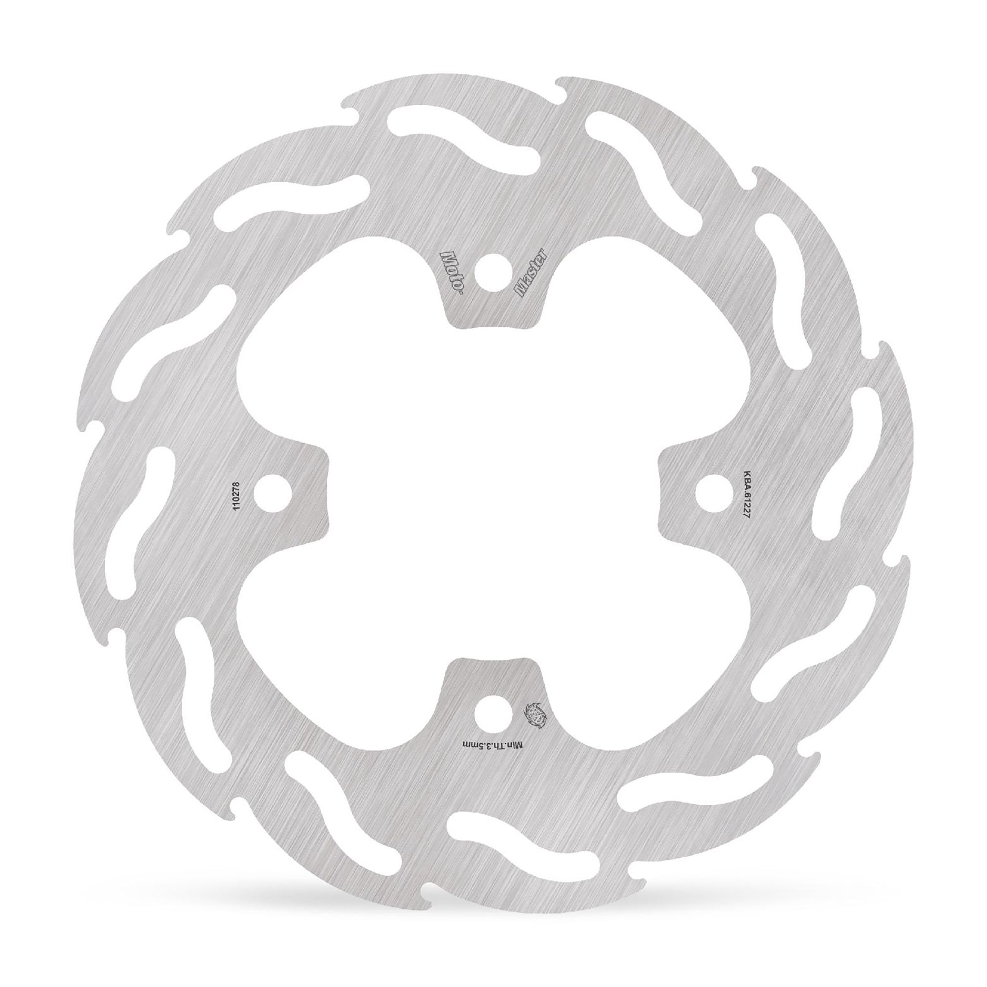 Moto-Master Bremsscheibe Flame hinten starr mit ABE