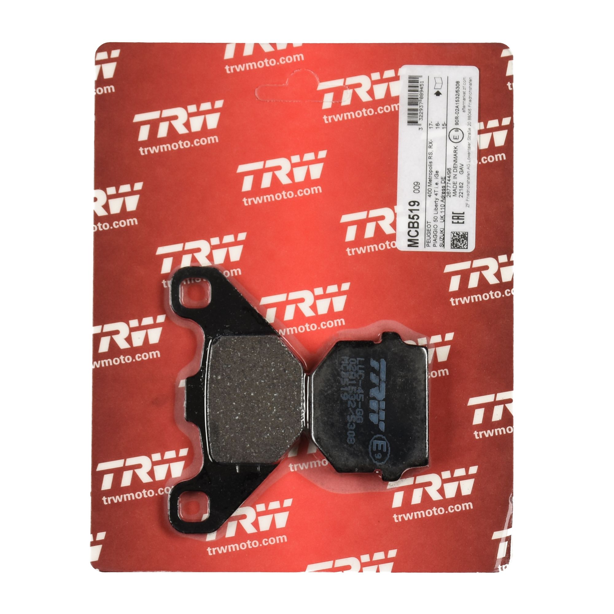 TRW Bremsbelag organisch