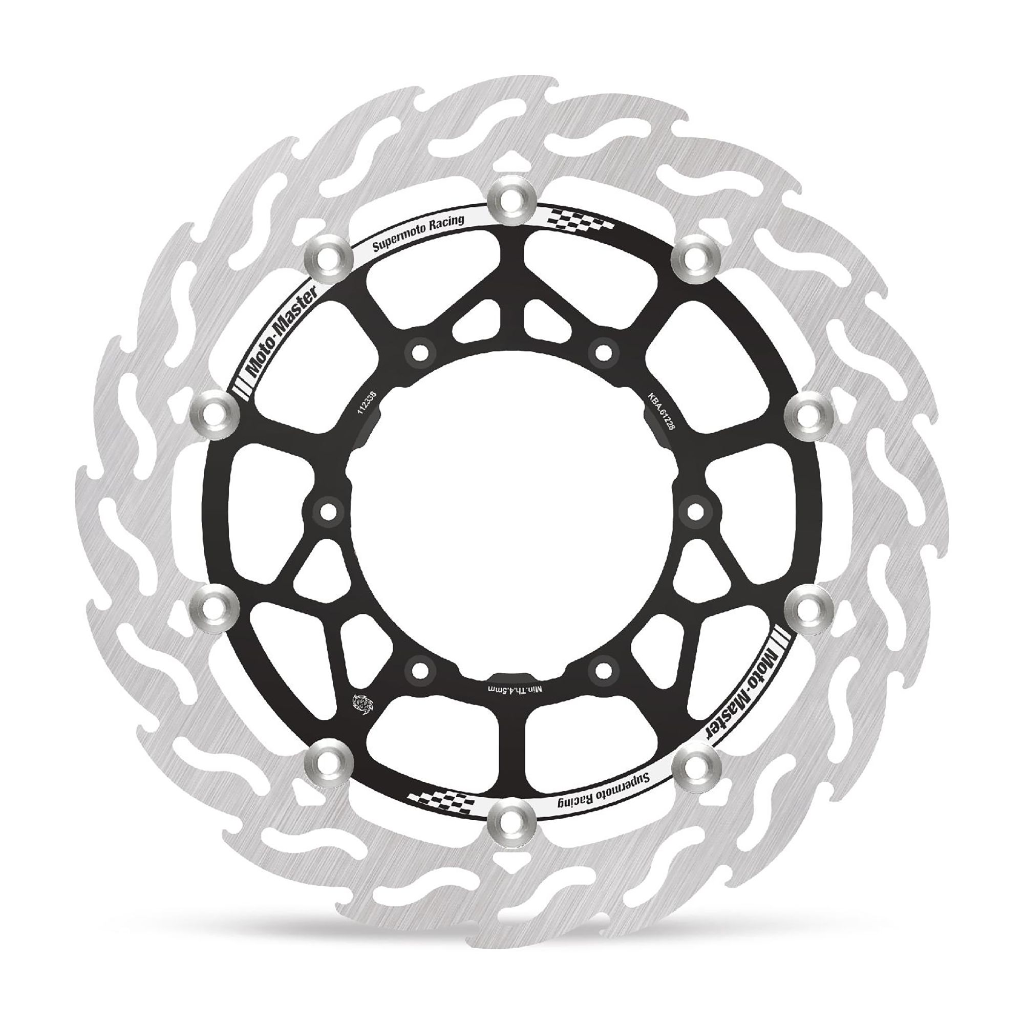 Moto-Master Bremsscheibe Flame vorn schwim. Supermoto Racing 320