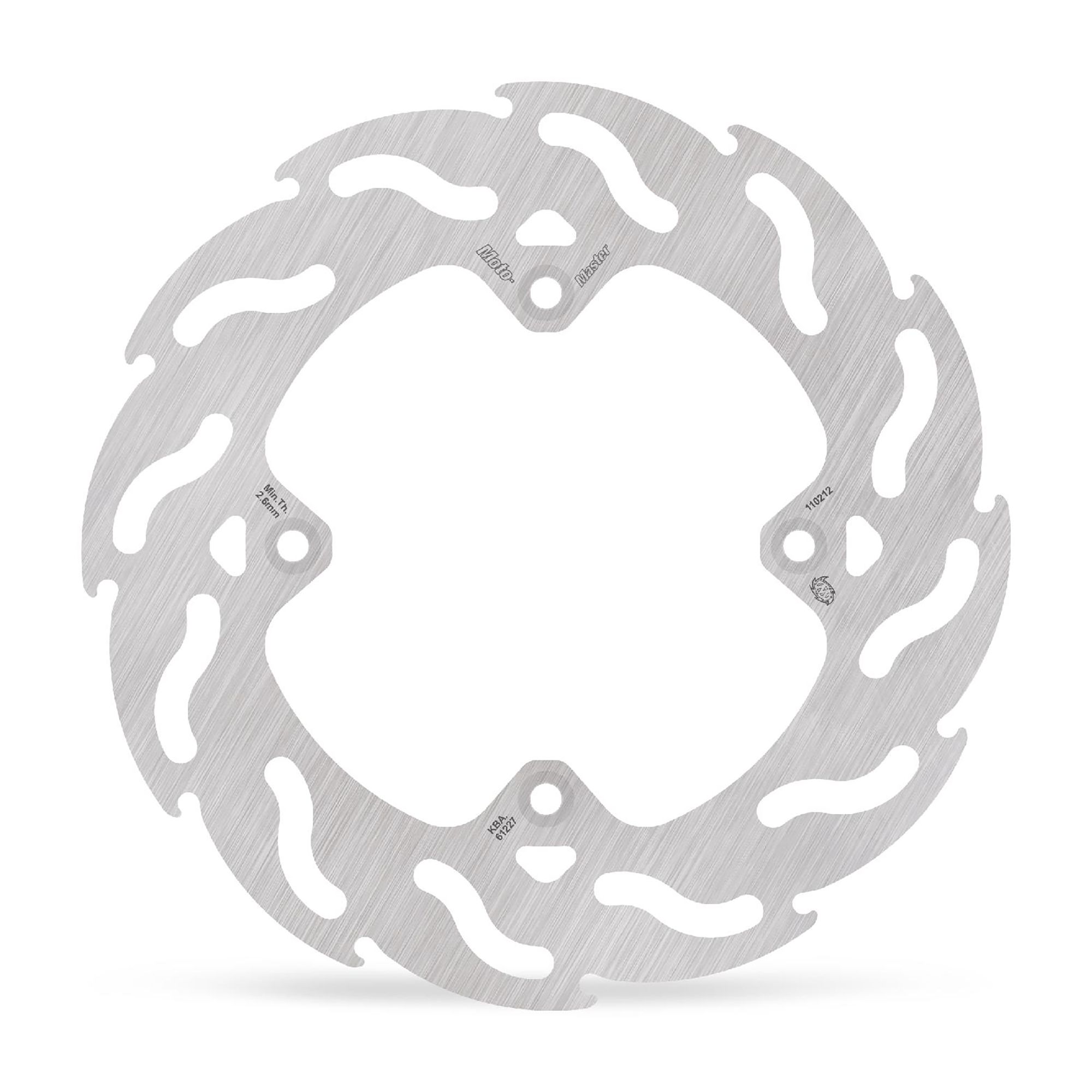 Moto-Master Bremsscheibe Flame hinten starr mit ABE