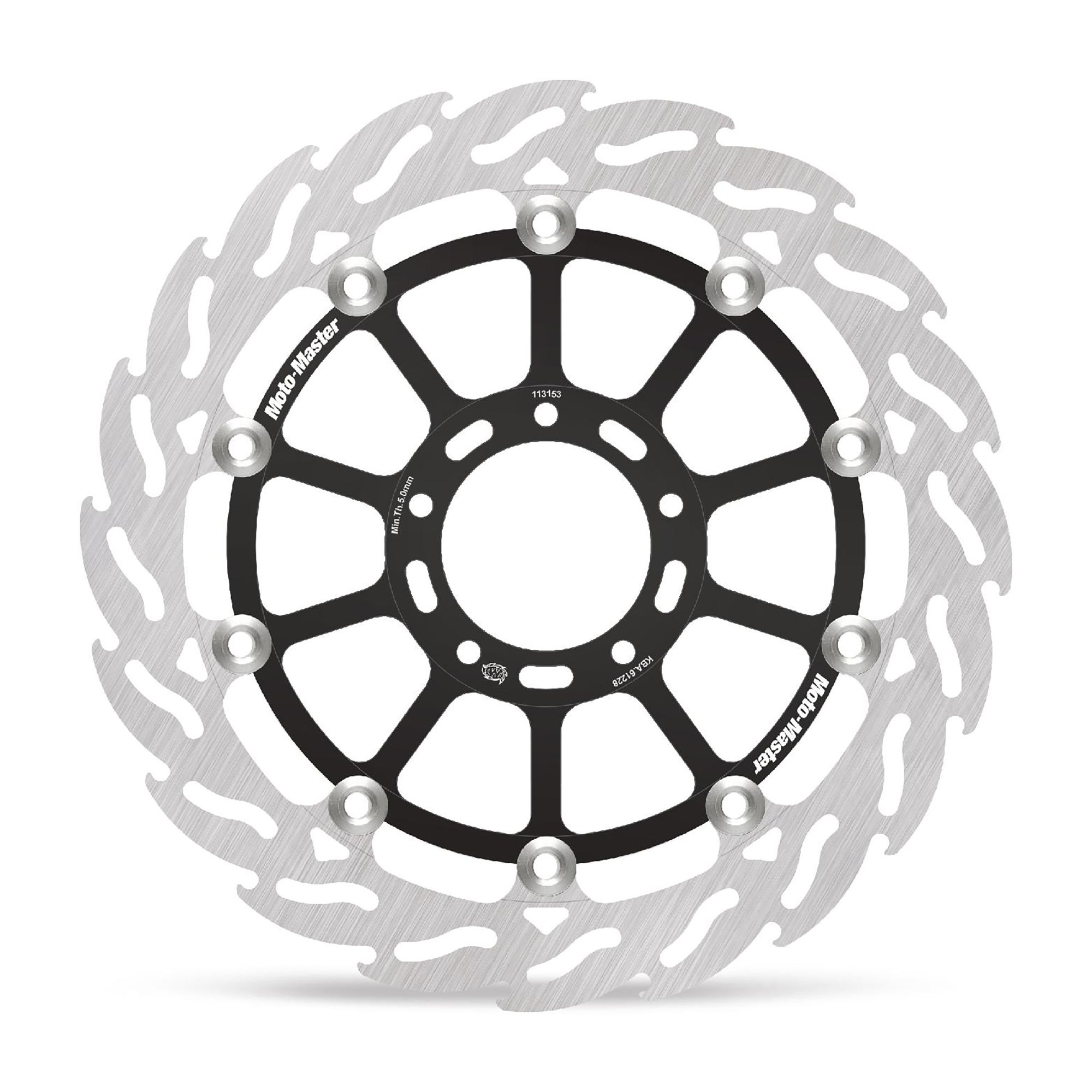 Moto-Master Bremsscheibe Flame vorn links schwim. Racing Flame - 5,5mm