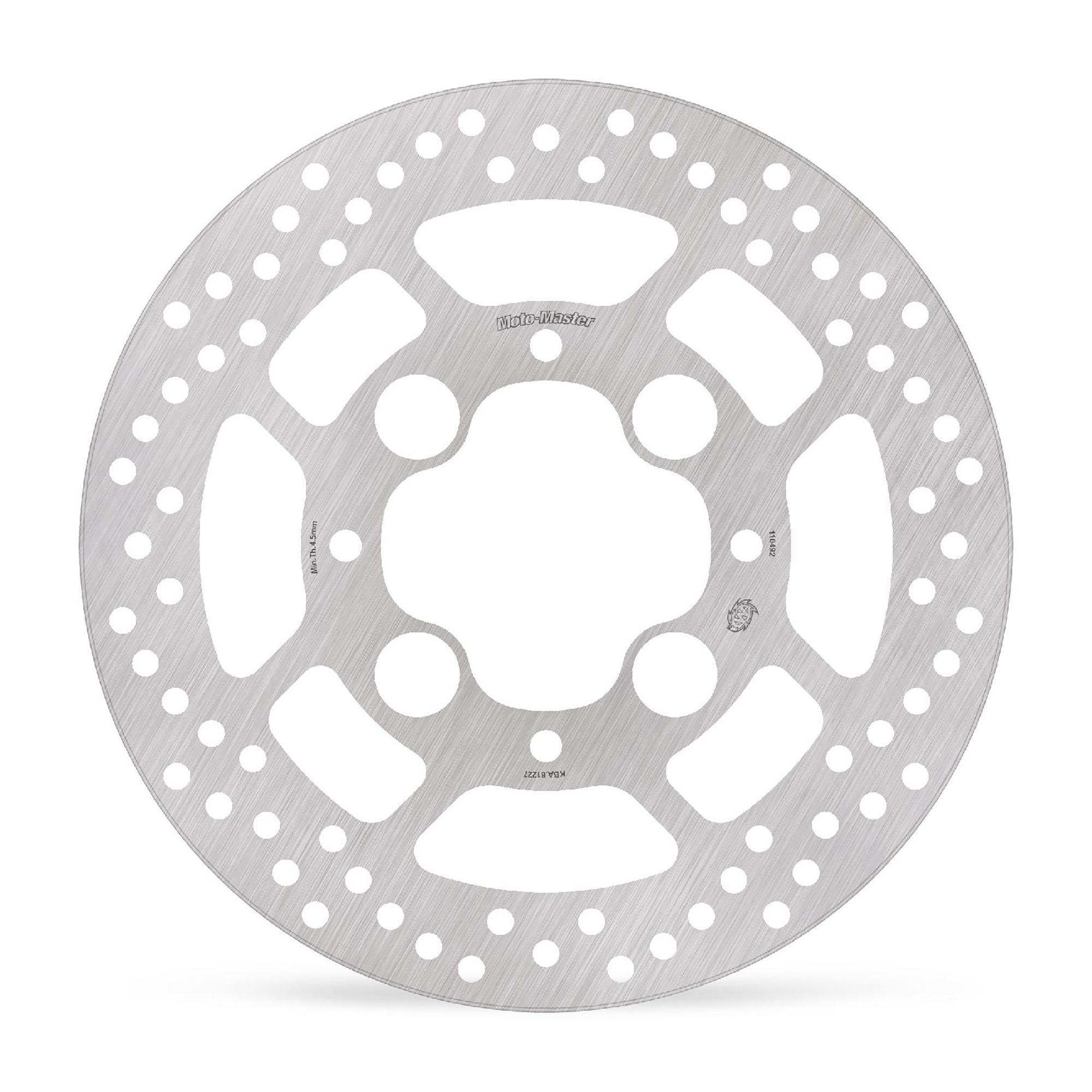 Moto-Master Bremsscheibe Halo hinten starr mit ABE