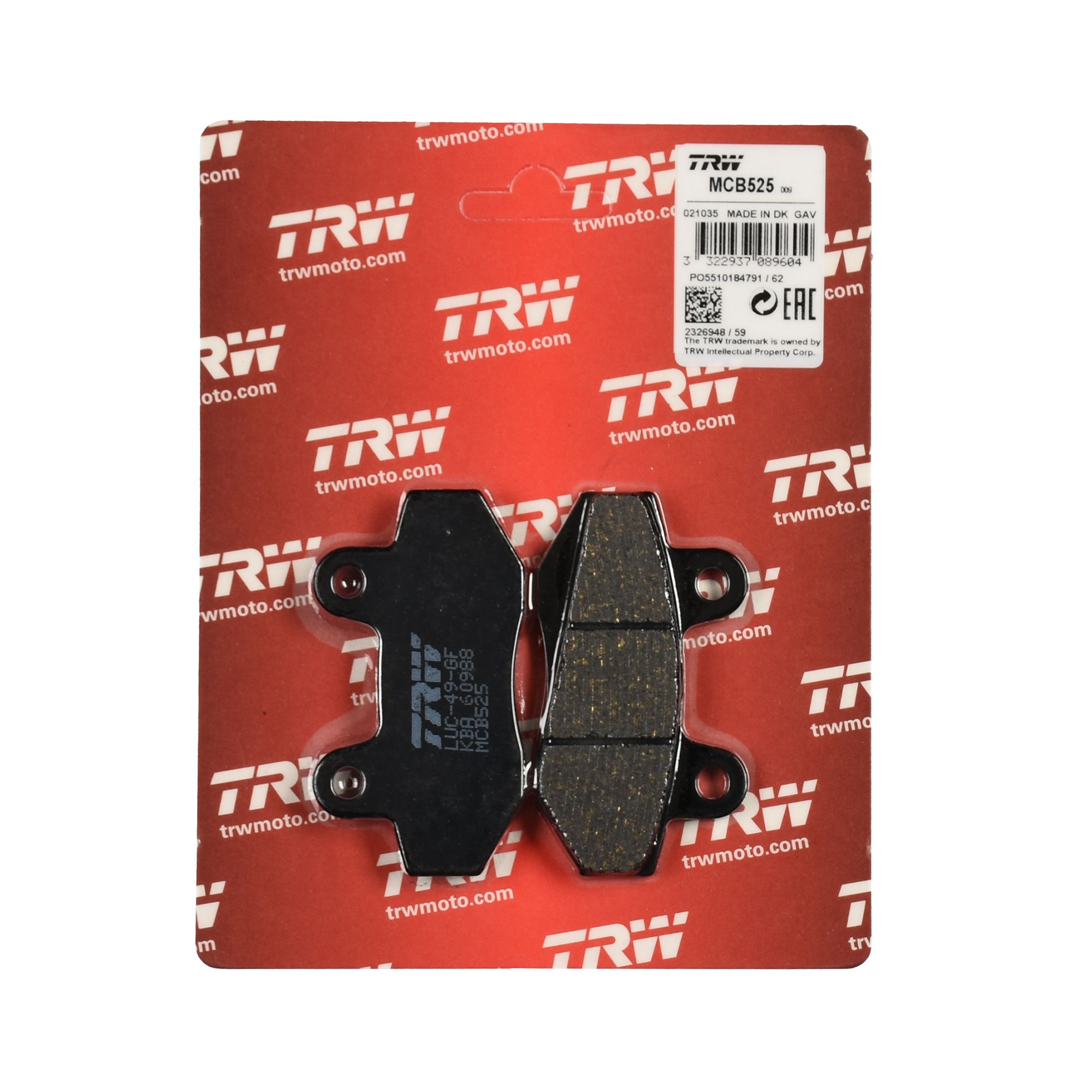 TRW Bremsbelag organisch