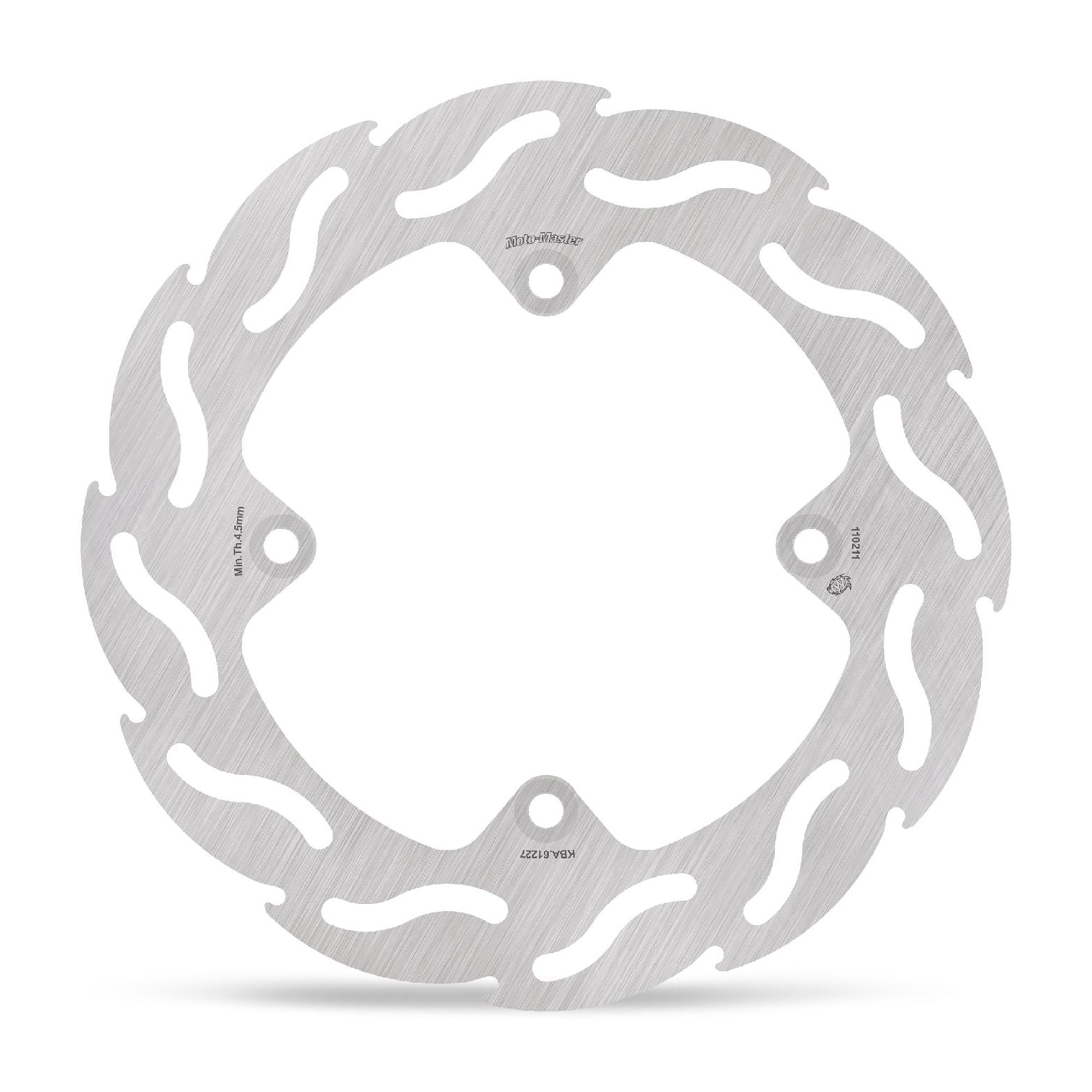 Moto-Master Bremsscheibe Flame hinten starr mit ABE