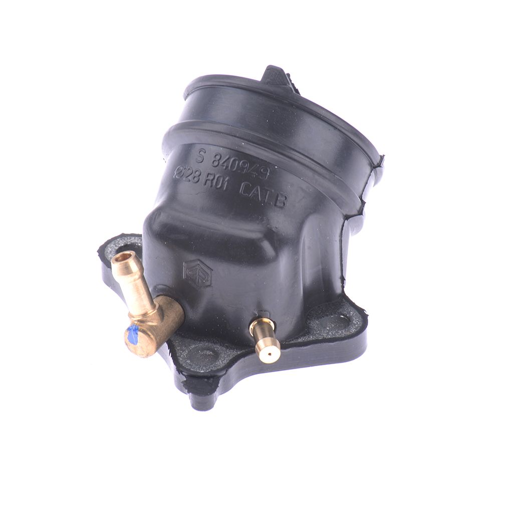 Piaggio Ansaugstutzen 125-250ccm 4-Takt 2 Anschlüsse 3 Befestigungslöcher