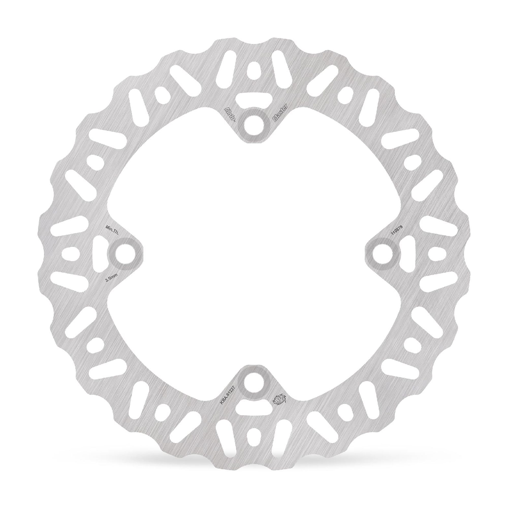 Moto-Master Bremsscheibe Nitro hinten starr