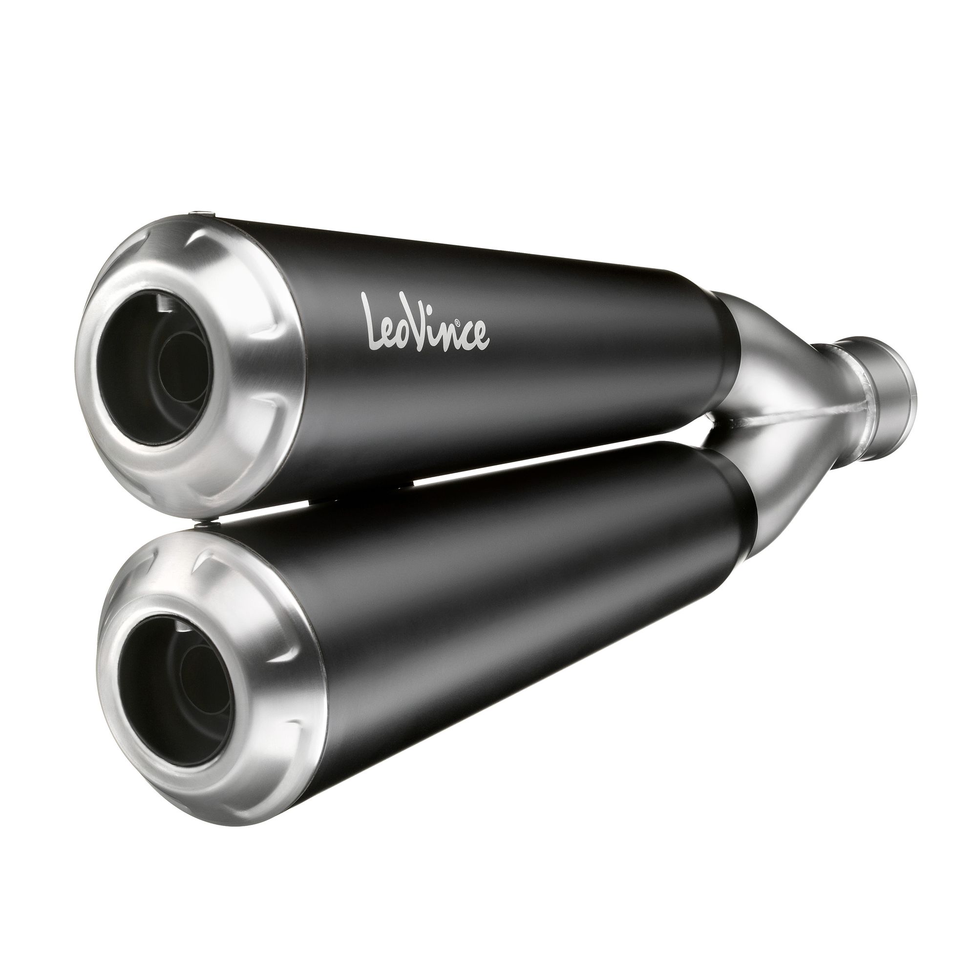 LeoVince Auspuff GP Duals Komplettan. Schw.