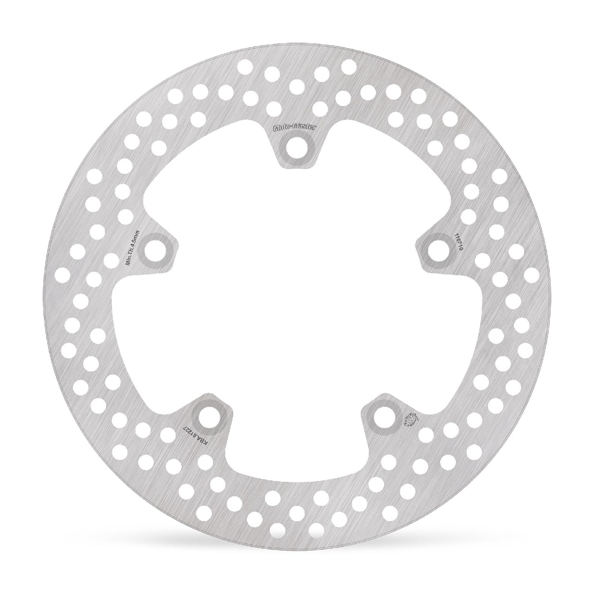 Moto-Master Bremsscheibe Halo hinten starr mit ABE