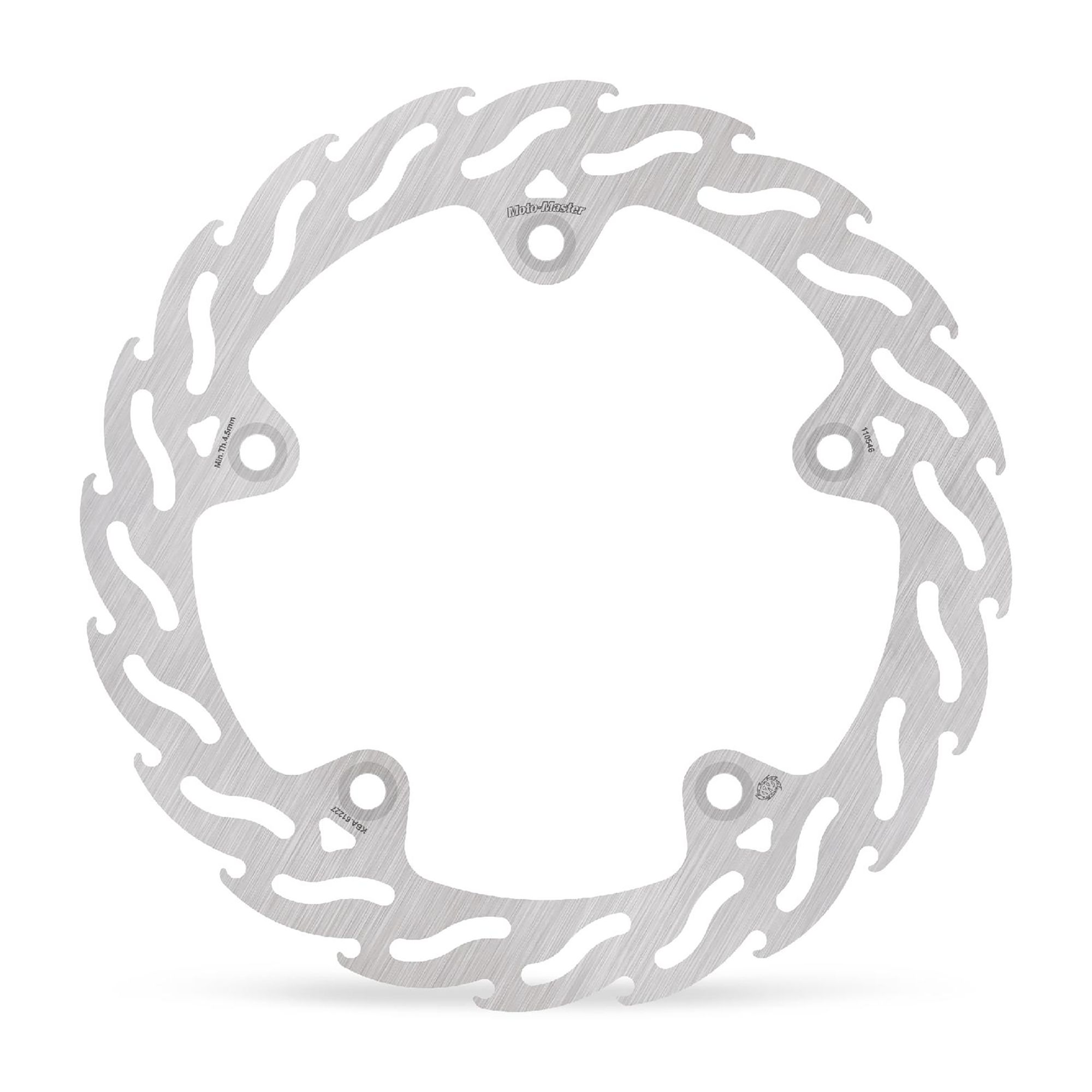 Moto-Master Bremsscheibe Flame vorn links starr mit ABE