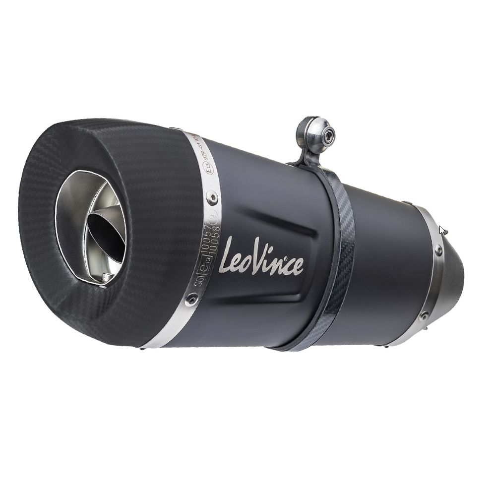 LeoVince Auspuff Factory S Slip-On Black
