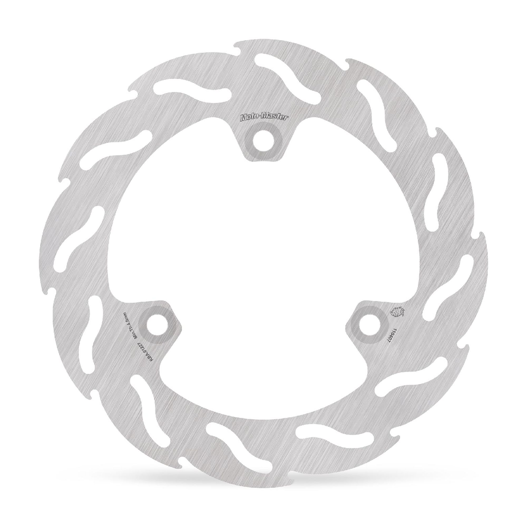 Moto-Master Bremsscheibe Flame hinten starr mit ABE