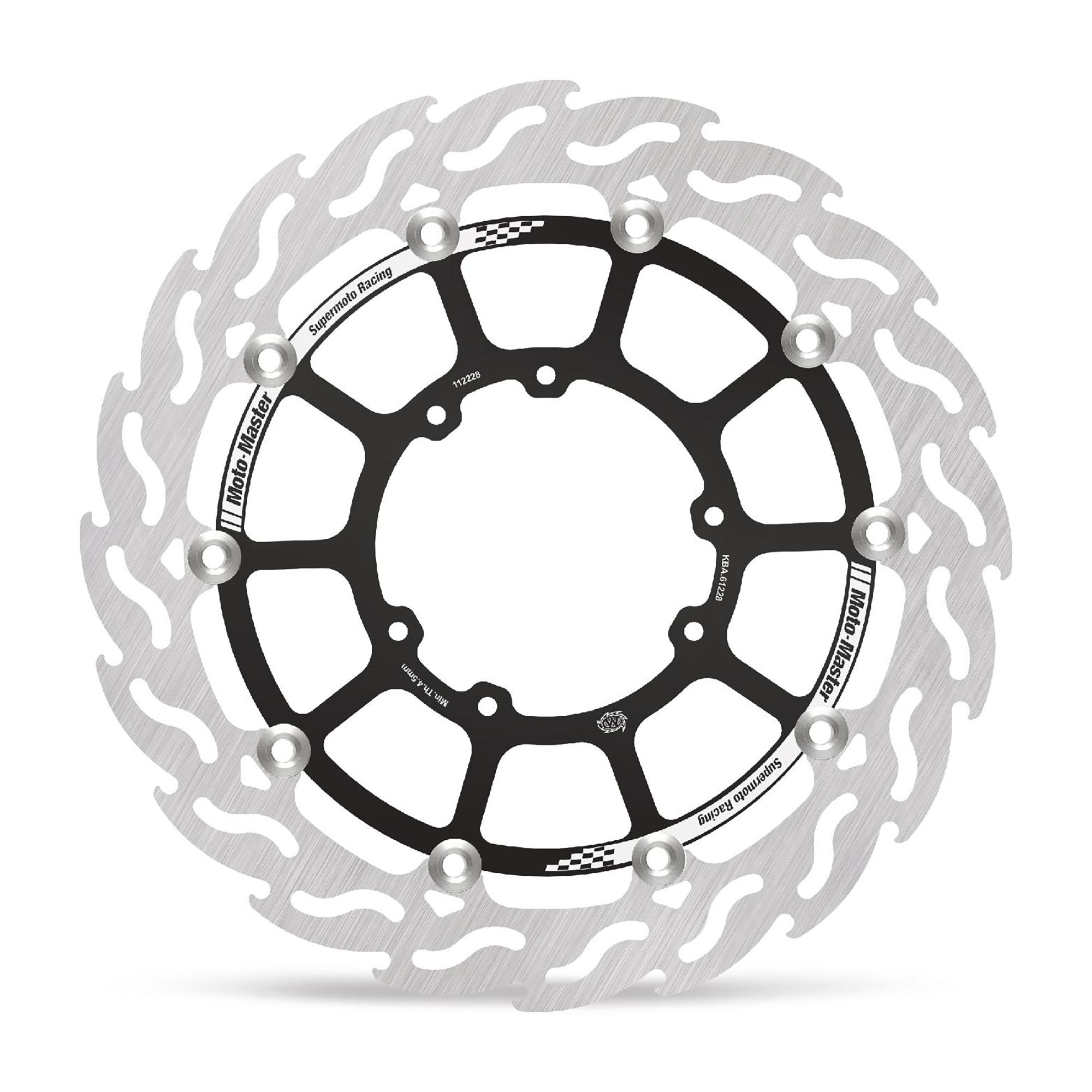 Moto-Master Bremsscheibe Flame vorn schwim. Supermoto Racing 320