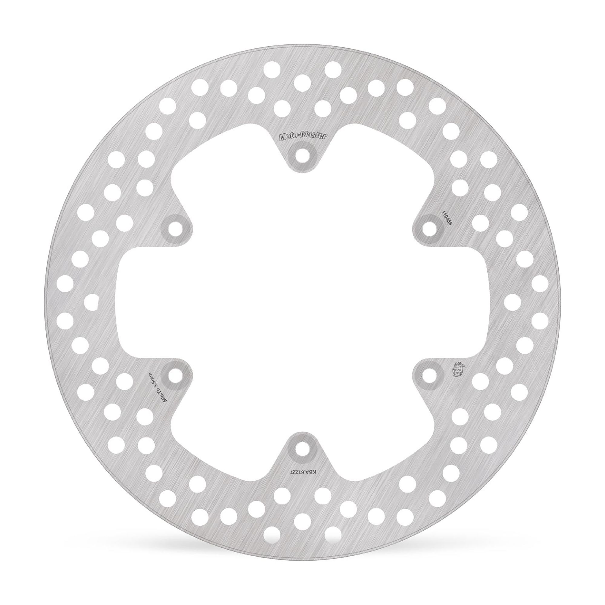 Moto-Master Bremsscheibe Halo hinten starr mit ABE