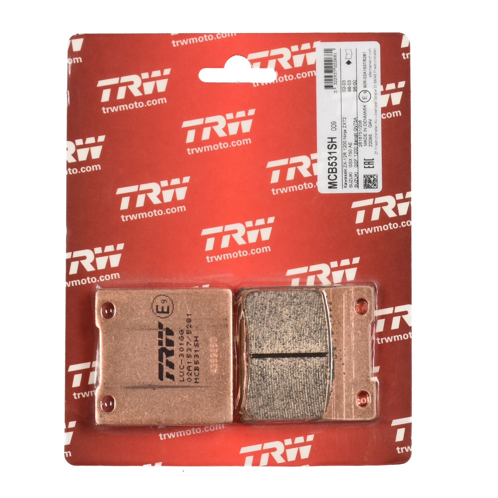 TRW Bremsbelag Sinter Street