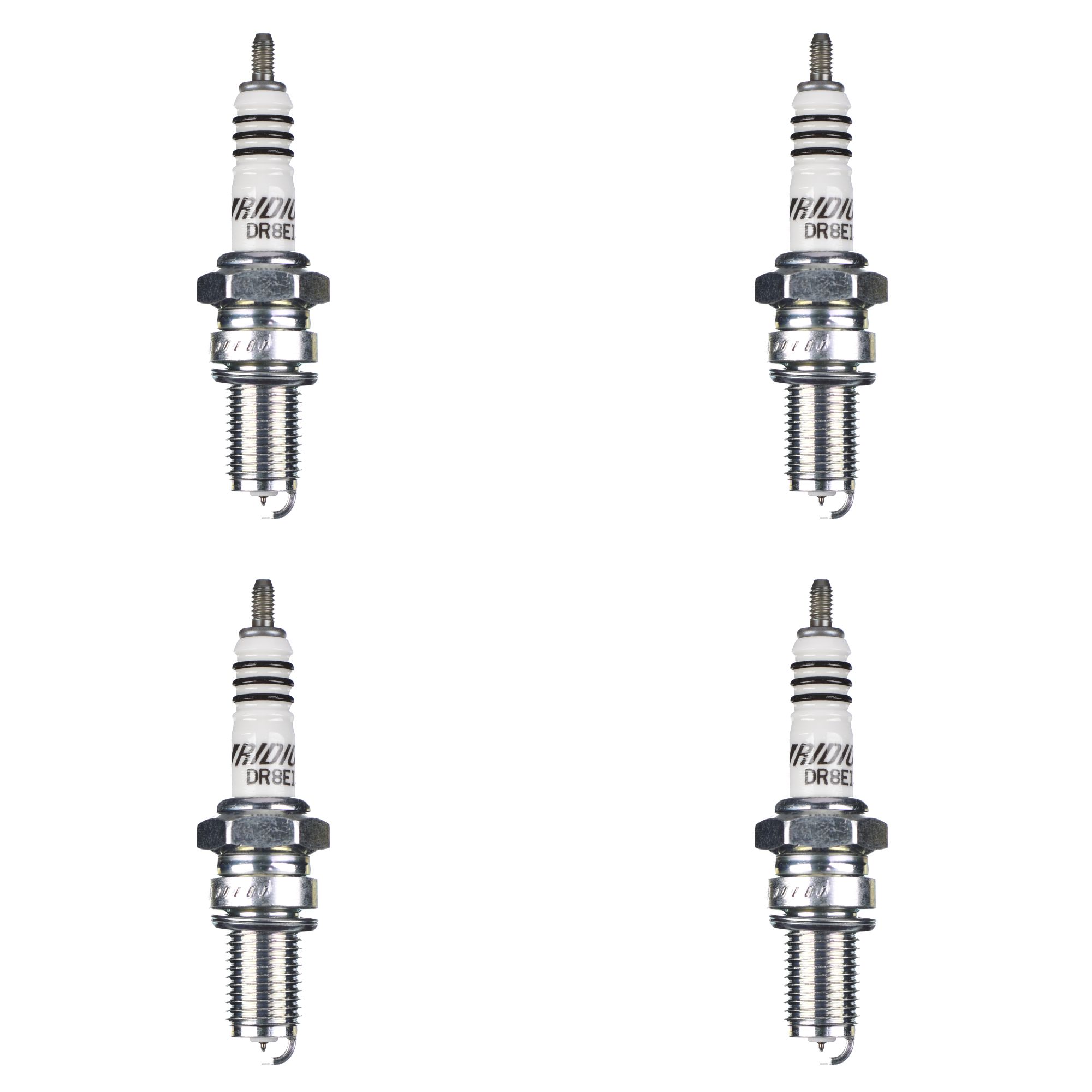 NGK Zündkerze DR8EIX Iridium 6681 4er Set