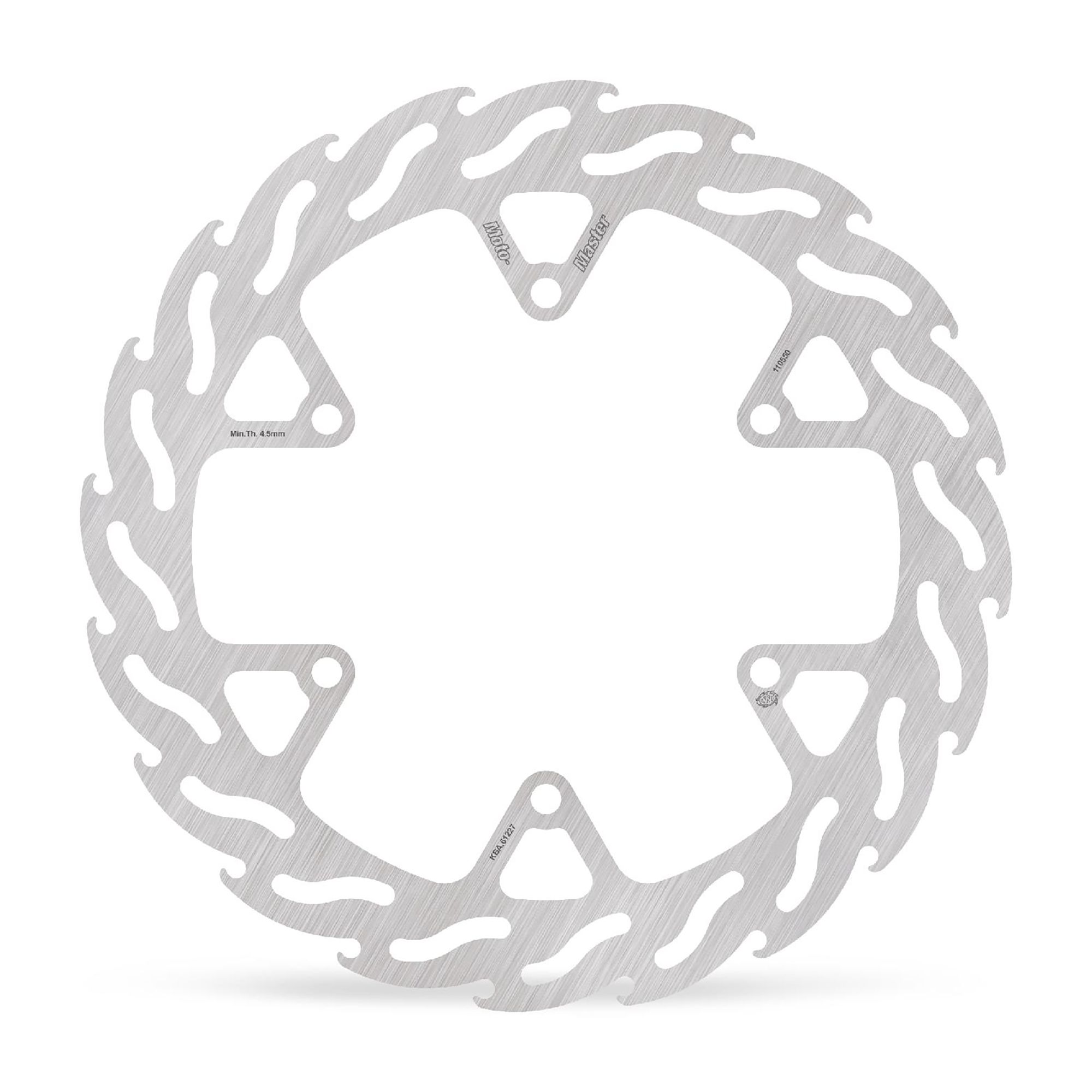 Moto-Master Bremsscheibe Flame vorn links starr mit ABE