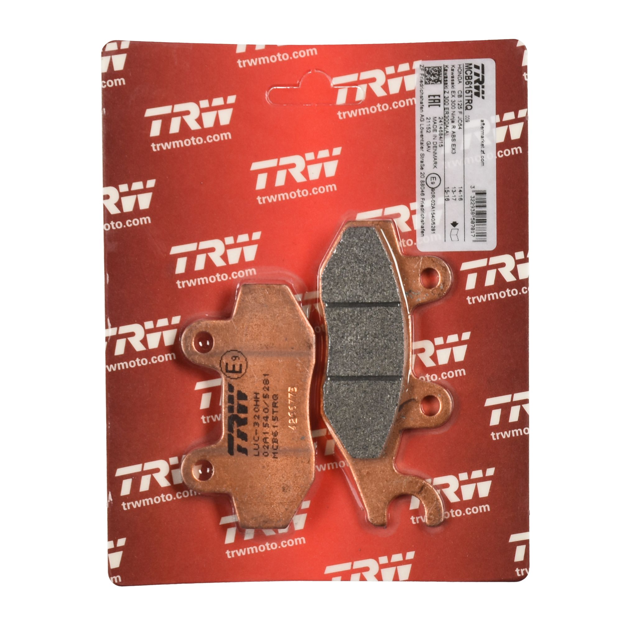 TRW Bremsbelag Sinter Racing ABE