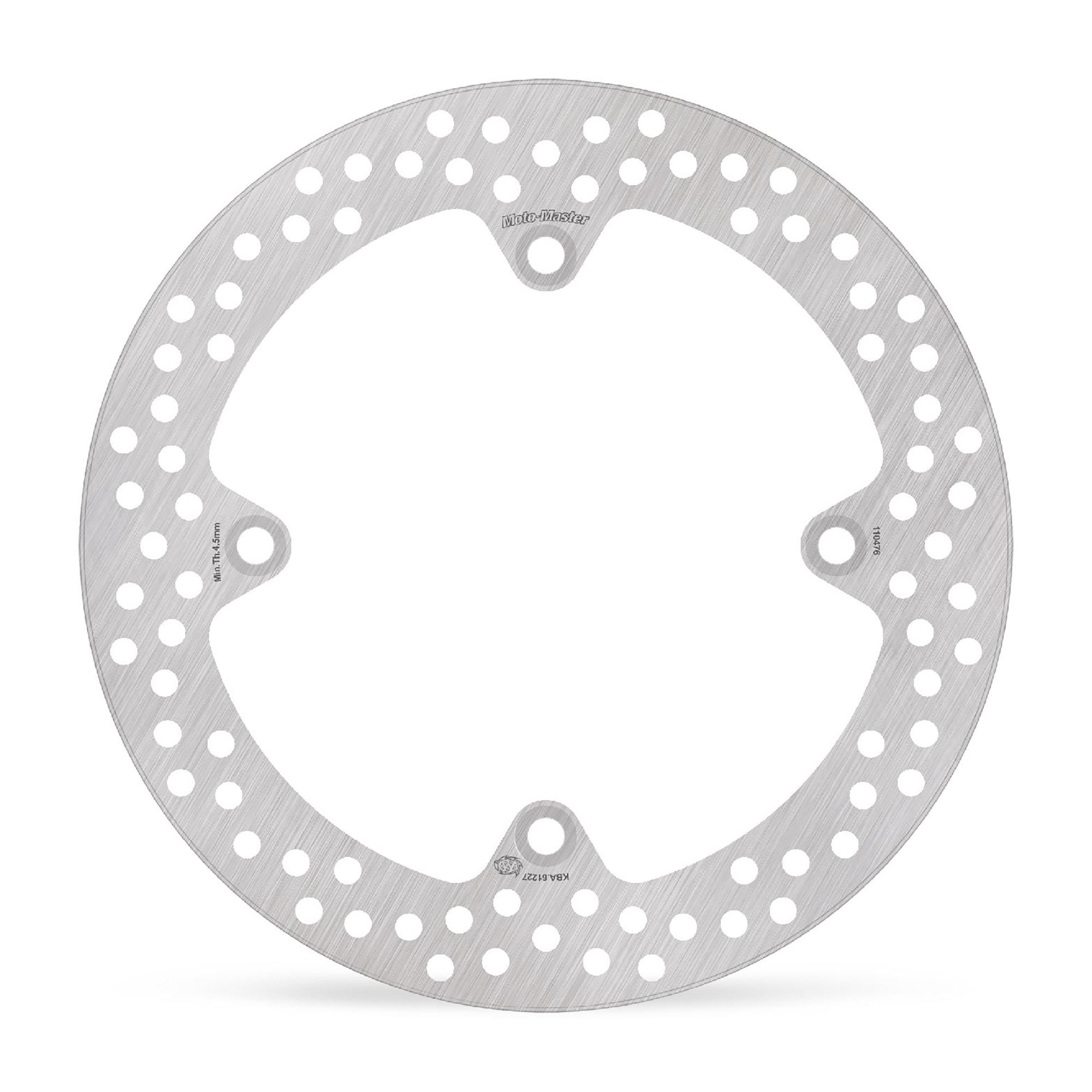 Moto-Master Bremsscheibe Halo hinten starr mit ABE