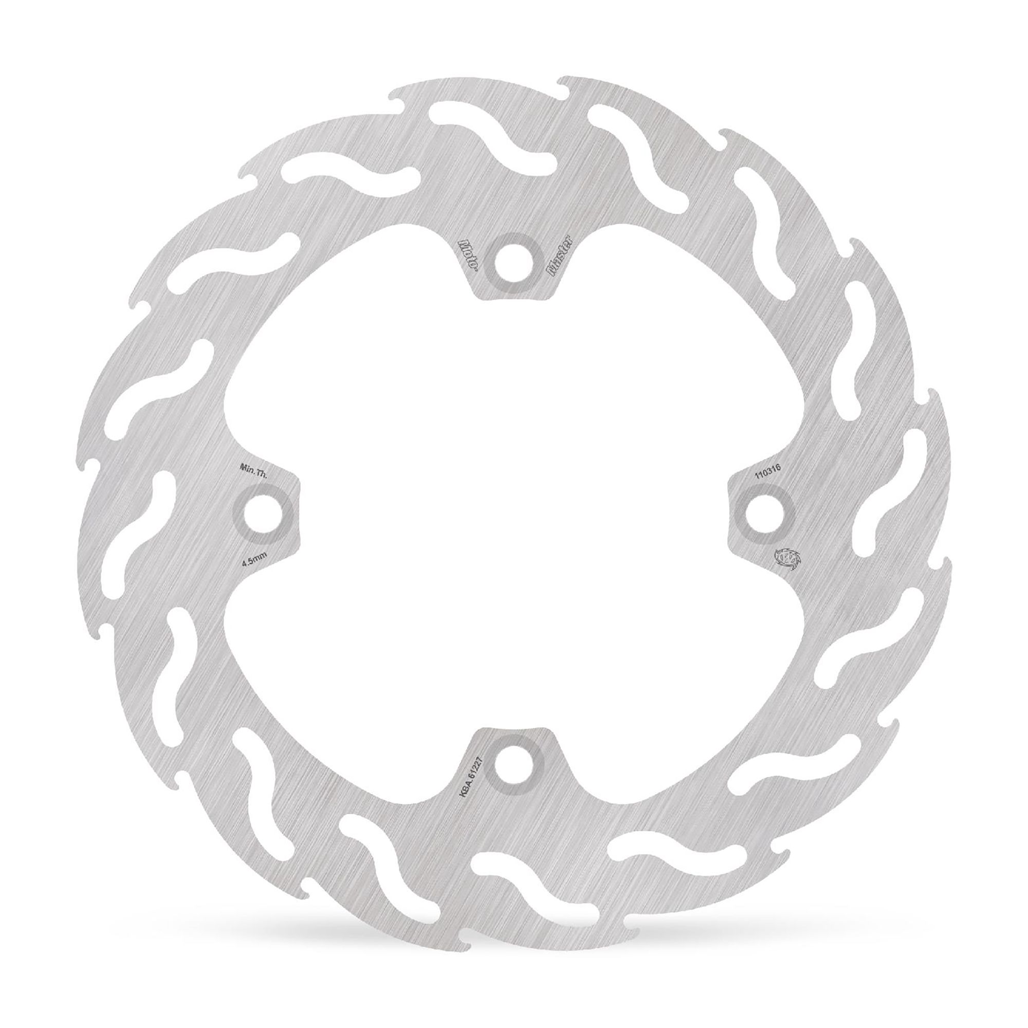 Moto-Master Bremsscheibe Flame hinten starr mit ABE