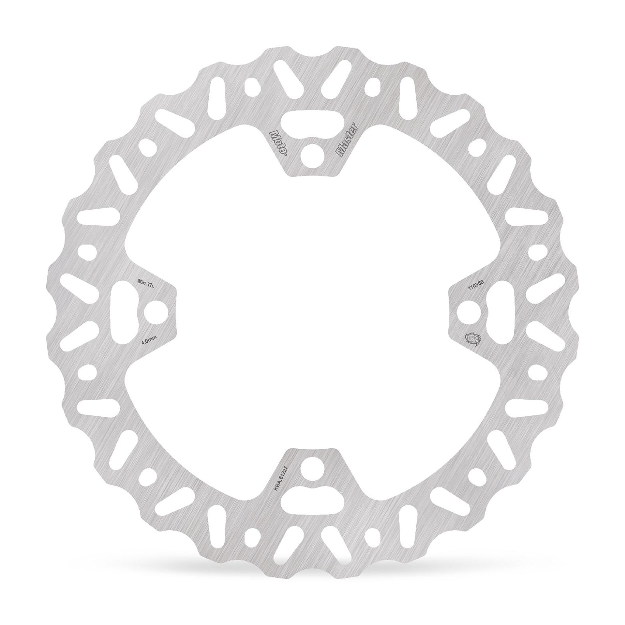 Moto-Master Bremsscheibe Nitro hinten starr mit ABE