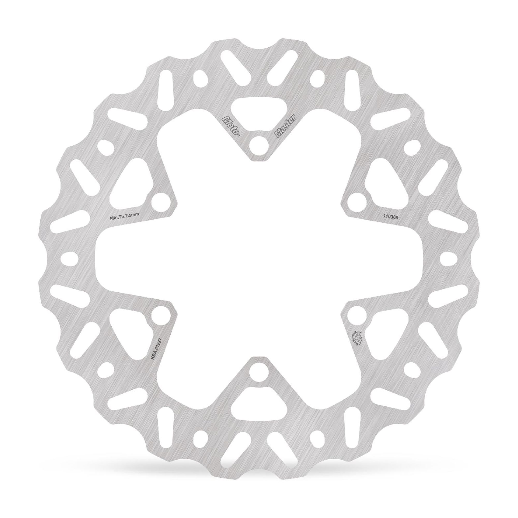 Moto-Master Bremsscheibe Nitro vorn starr mit ABE