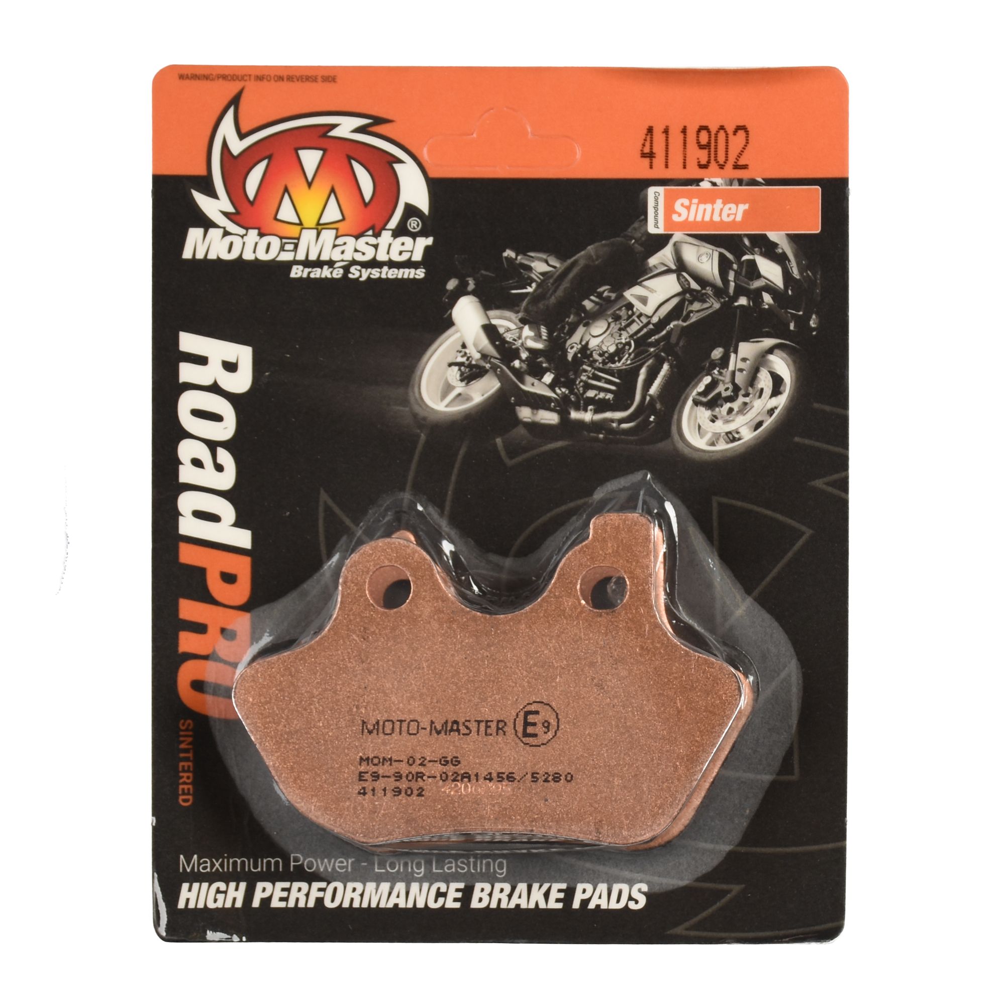 Moto-Master Bremsbelag RoadPRO Sinter hinten