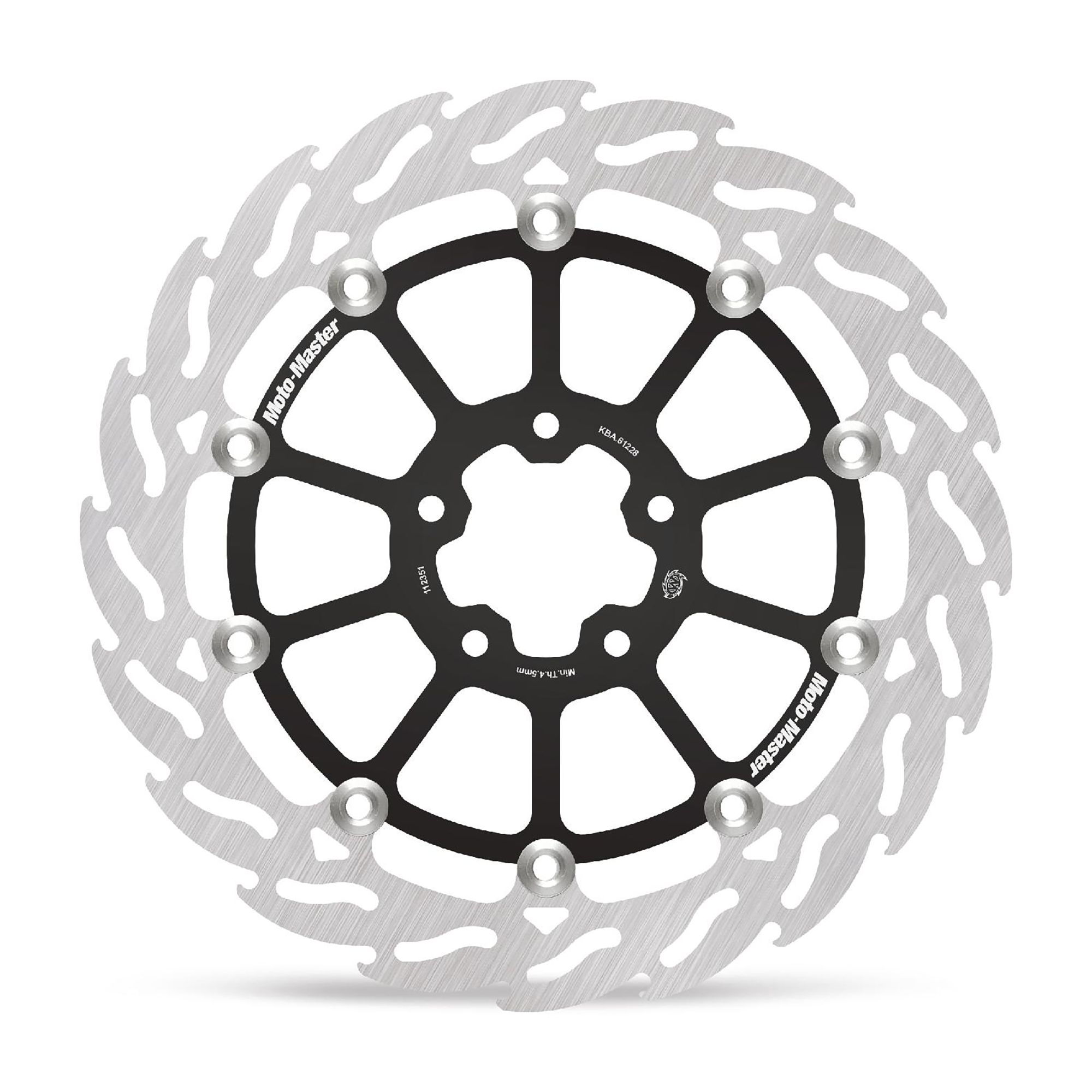 Moto-Master Bremsscheibe Flame vorne links schwimmend Speichenrad